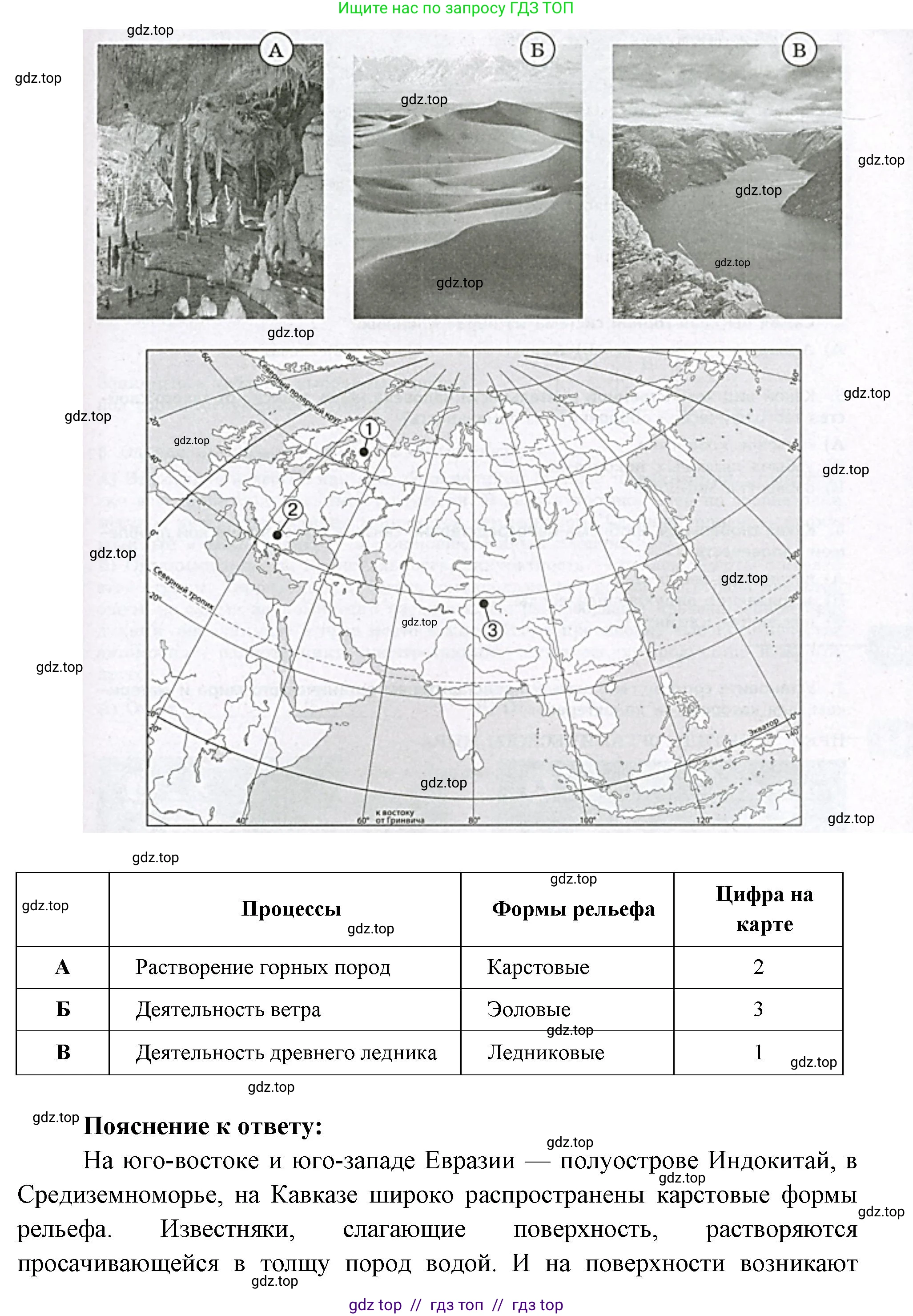 География, 7 класс Проверочные работы, авторы: Бондарева Мария Владимировна, Шидловский Игорь Михайлович, издательство Просвещение, Москва, 2023, жёлтого цвета, страница 41, номер 10, Решение 2 (продолжение 2)