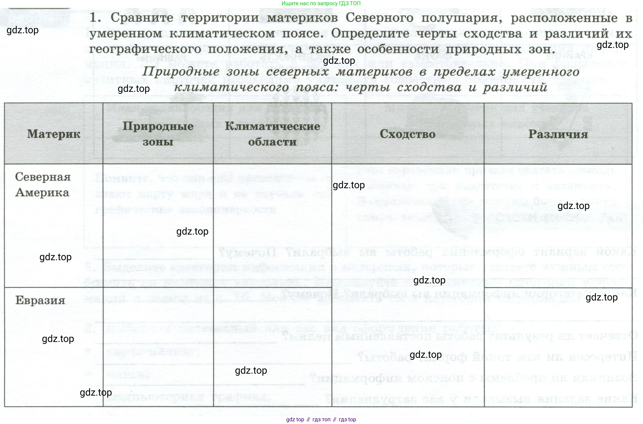 География, 7 класс Практические работы, автор: Дубинина Софья Петровна, издательство Просвещение, Москва, 2023, жёлтого цвета, страница 20, номер 1, Условие