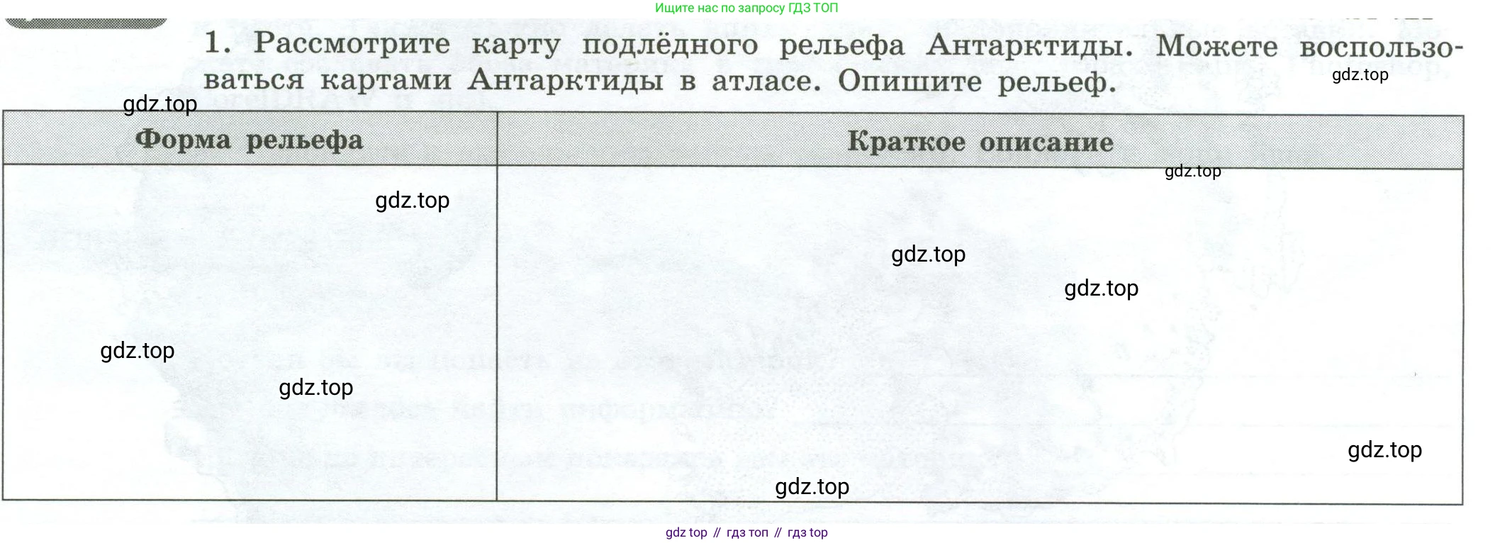География, 7 класс Практические работы, автор: Дубинина Софья Петровна, издательство Просвещение, Москва, 2023, жёлтого цвета, страница 32, номер 1, Условие