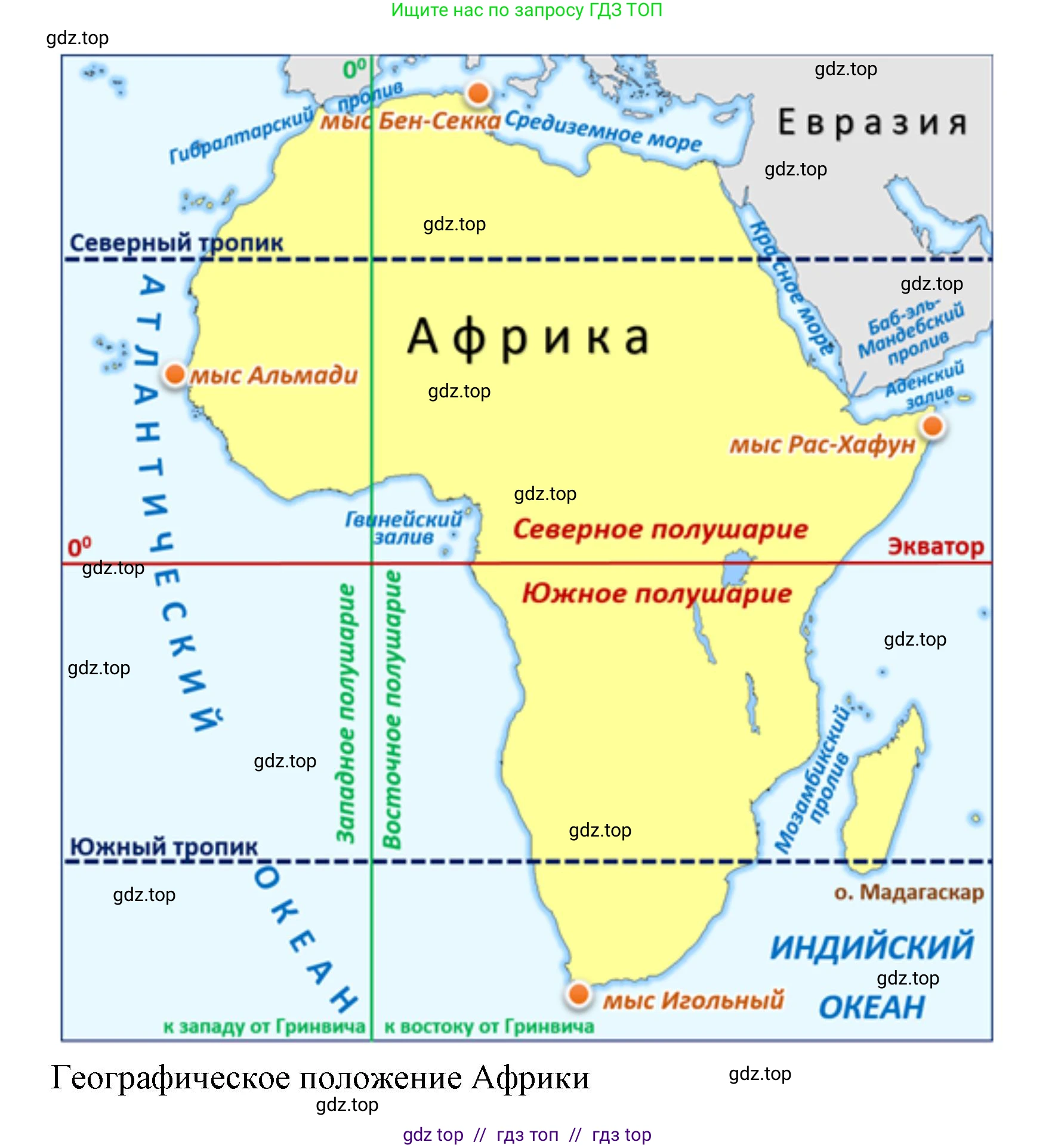 География, 7 класс Практические работы, автор: Дубинина Софья Петровна, издательство Просвещение, Москва, 2023, жёлтого цвета, страница 22, номер 1, Решение 2 (продолжение 2)
