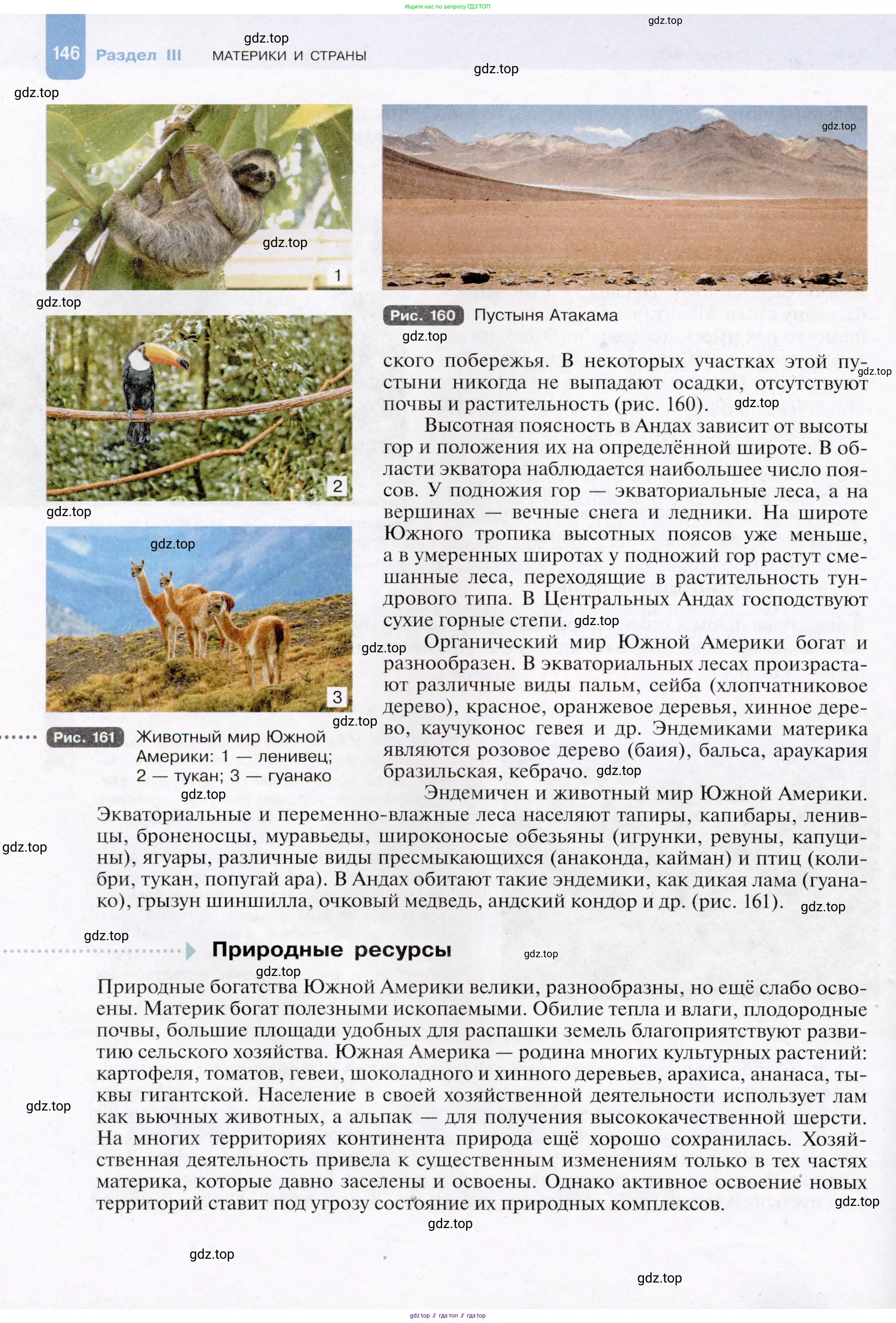 География, 7 класс Учебник, авторы: Душина Ираида Владимировна, Смоктунович Татьяна Леонидовна, издательство Просвещение, Москва, 2021, бирюзового цвета, страница 146