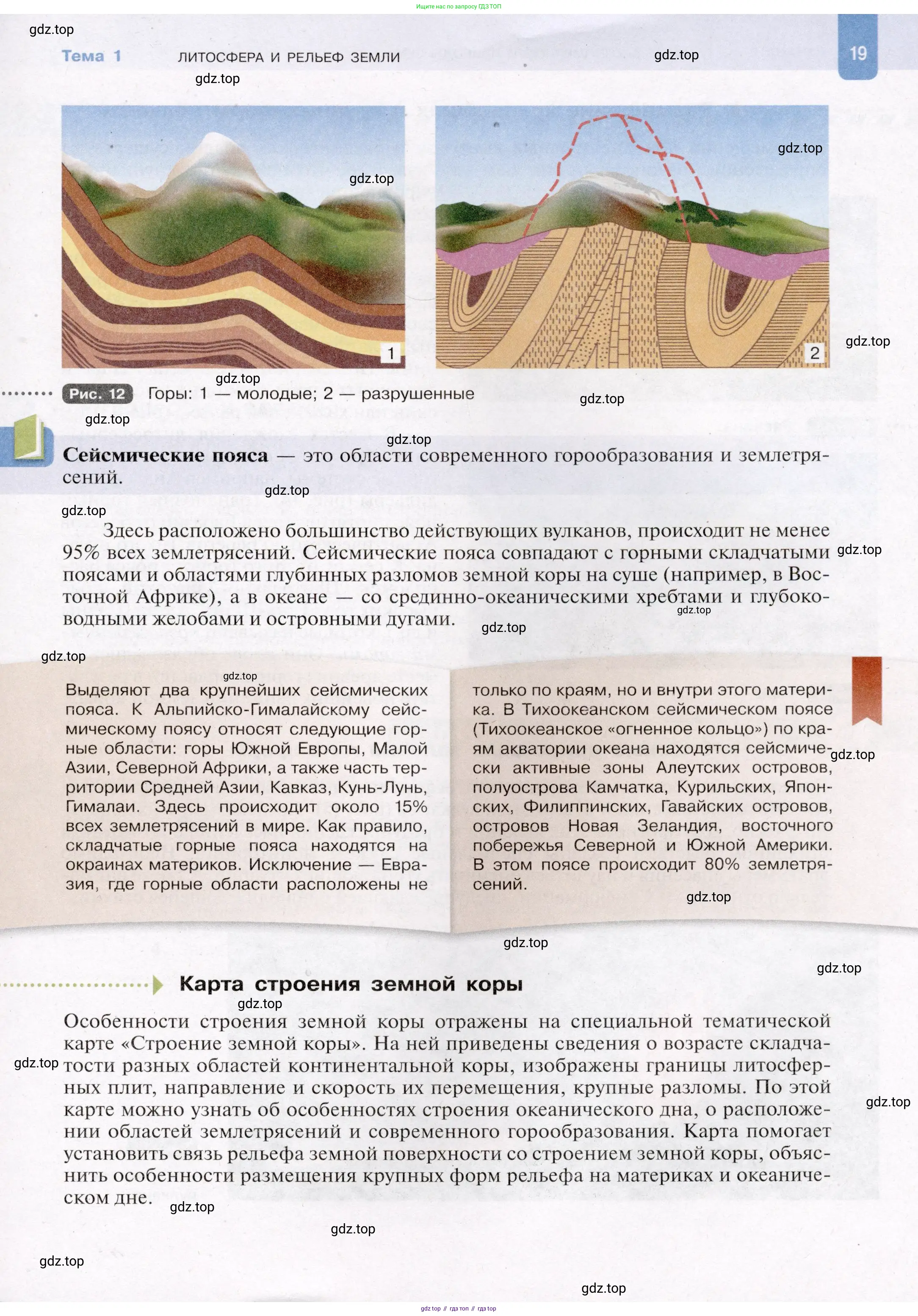 География, 7 класс Учебник, авторы: Душина Ираида Владимировна, Смоктунович Татьяна Леонидовна, издательство Просвещение, Москва, 2021, бирюзового цвета, страница 19