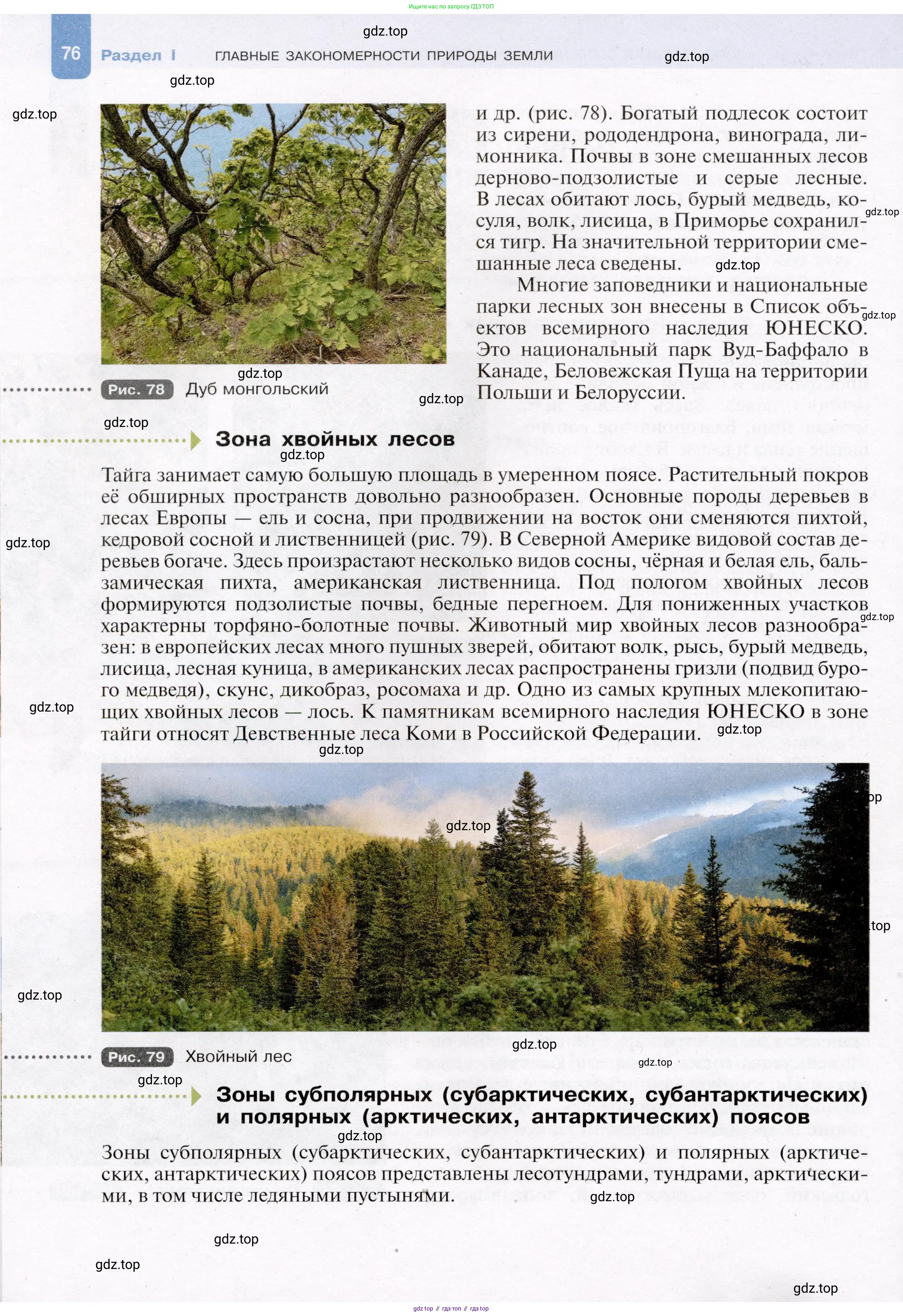 География, 7 класс Учебник, авторы: Душина Ираида Владимировна, Смоктунович Татьяна Леонидовна, издательство Просвещение, Москва, 2021, бирюзового цвета, страница 76