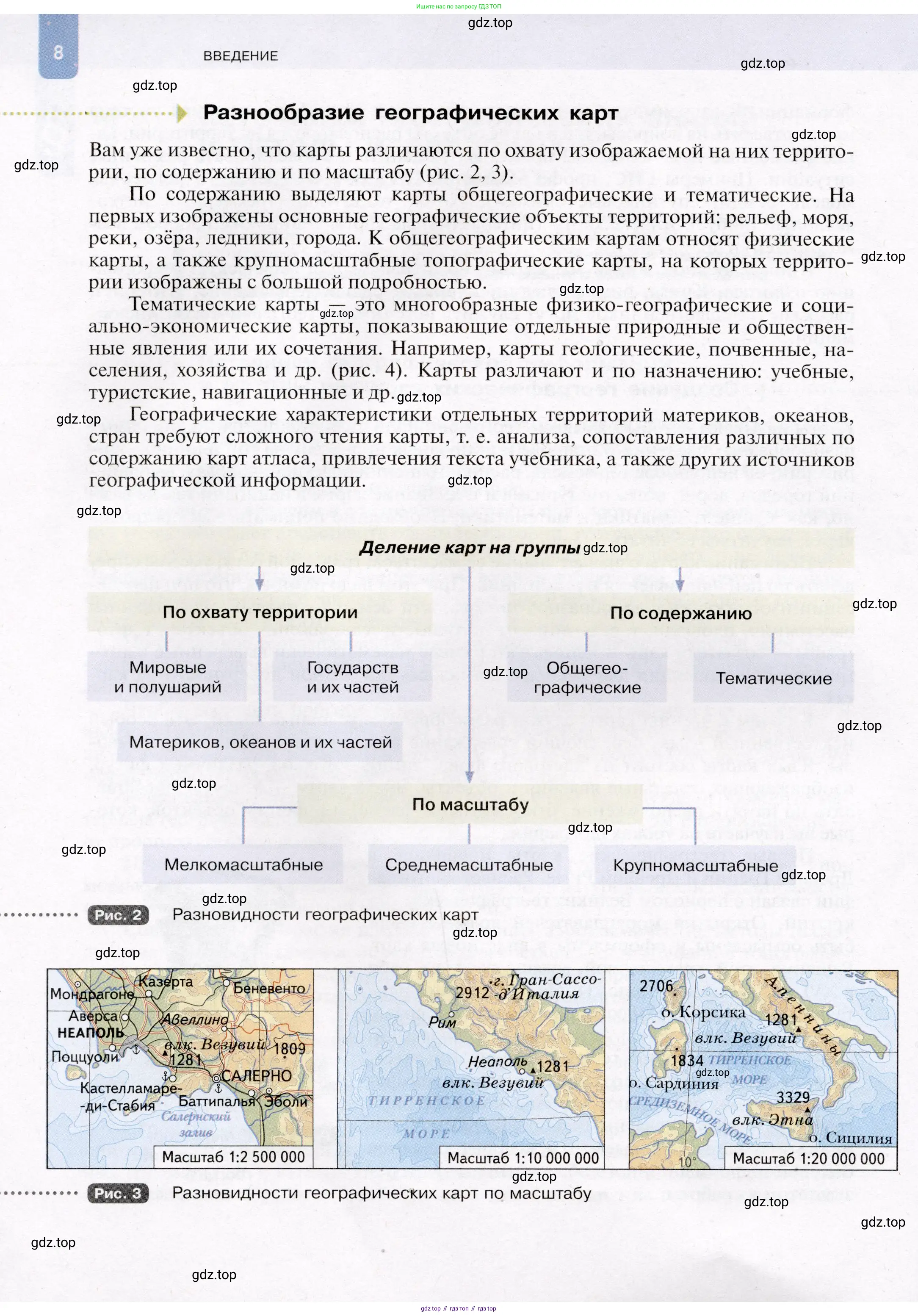 География, 7 класс Учебник, авторы: Душина Ираида Владимировна, Смоктунович Татьяна Леонидовна, издательство Просвещение, Москва, 2021, бирюзового цвета, страница 8