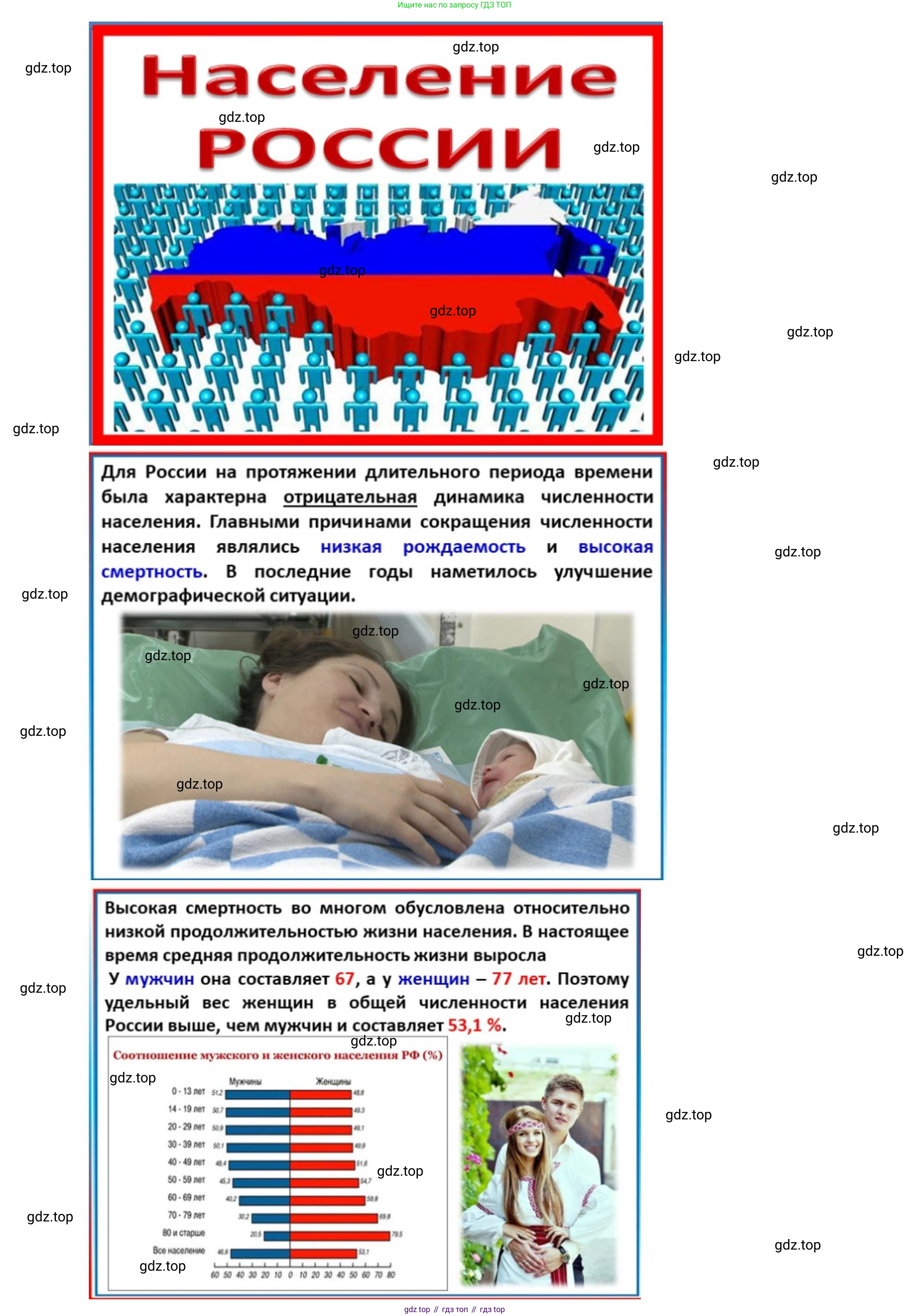 География, 7 класс Учебник, авторы: Душина Ираида Владимировна, Смоктунович Татьяна Леонидовна, издательство Просвещение, Москва, 2021, бирюзового цвета, страница 98, Решение (продолжение 3)