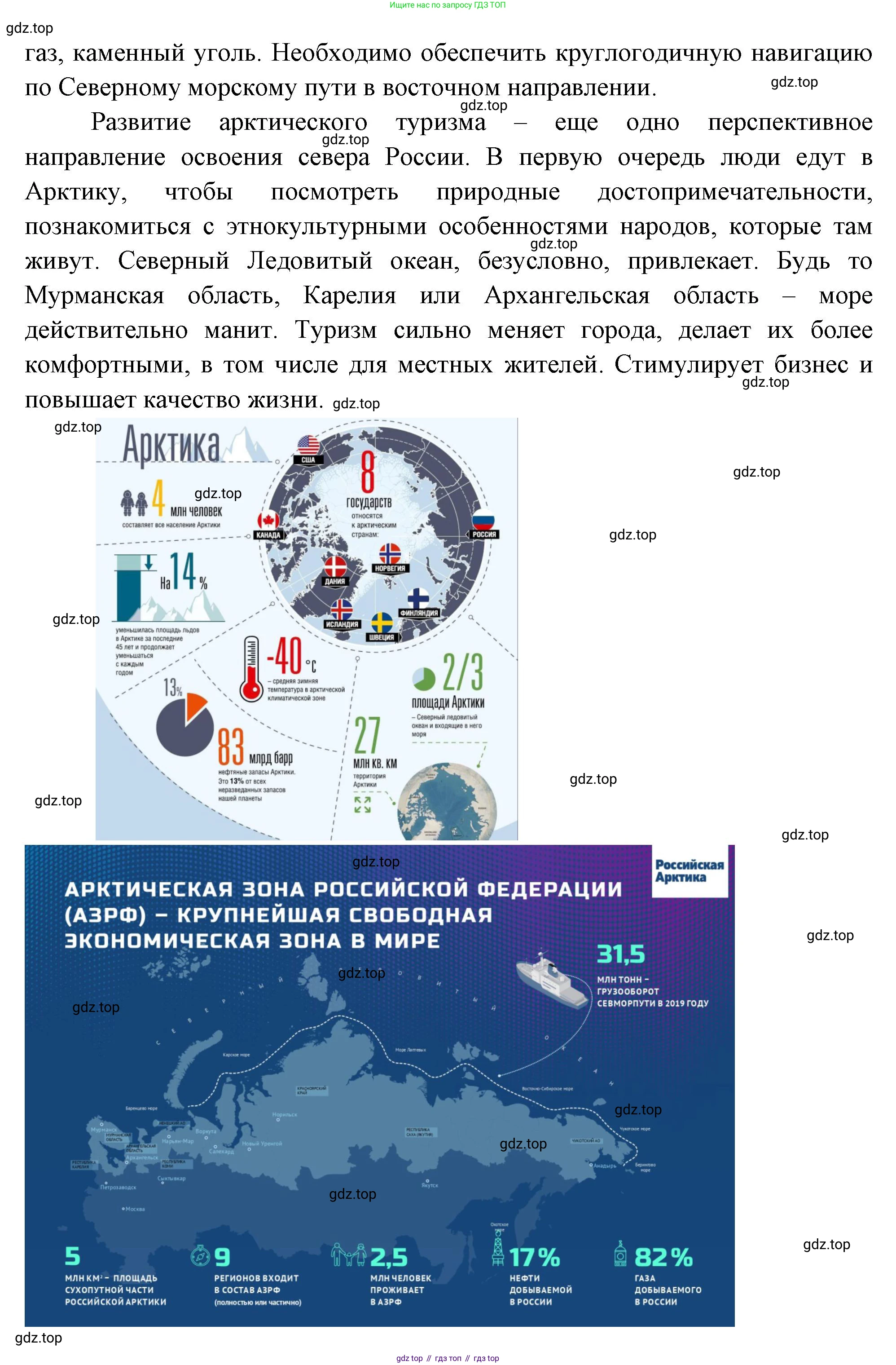 География, 7 класс Учебник, авторы: Душина Ираида Владимировна, Смоктунович Татьяна Леонидовна, издательство Просвещение, Москва, 2021, бирюзового цвета, страница 234, Решение (продолжение 3)
