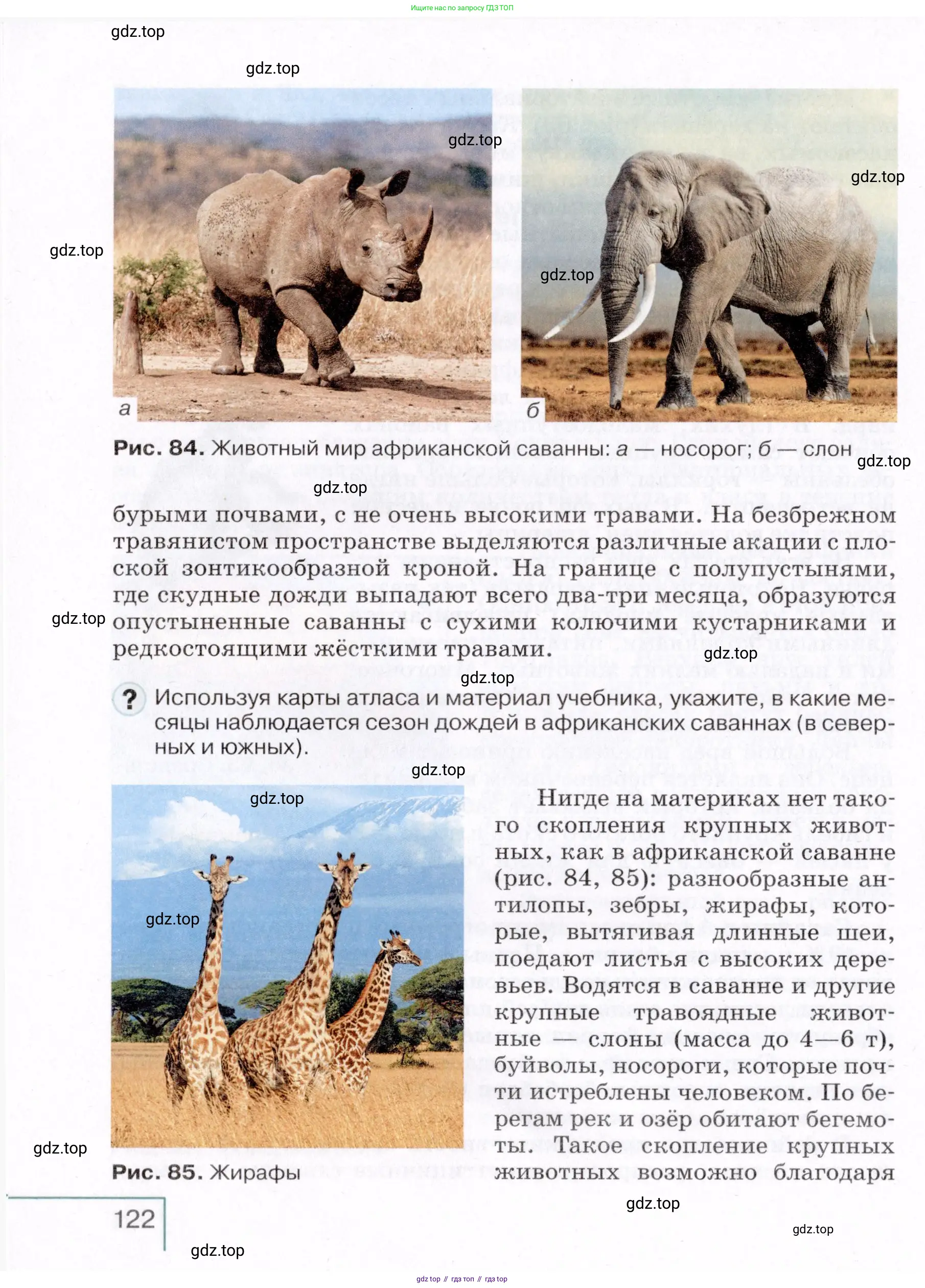 География, 7 класс Учебник, авторы: Коринская Валентина Александровна, Душина Ираида Владимировна, Щенев Владимир Андреевич, издательство Просвещение, Москва, 2022, зелёного цвета, страница 122