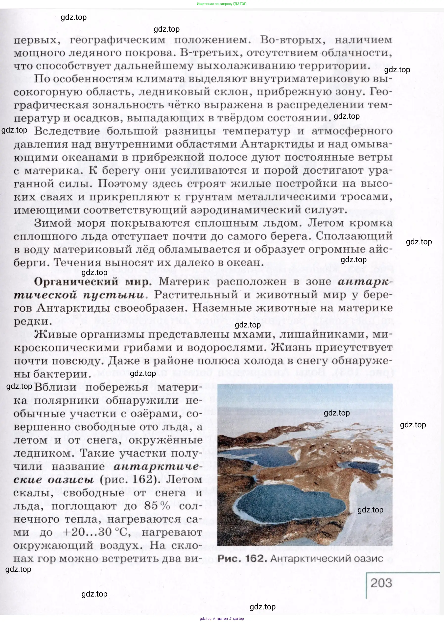 География, 7 класс Учебник, авторы: Коринская Валентина Александровна, Душина Ираида Владимировна, Щенев Владимир Андреевич, издательство Просвещение, Москва, 2022, зелёного цвета, страница 203