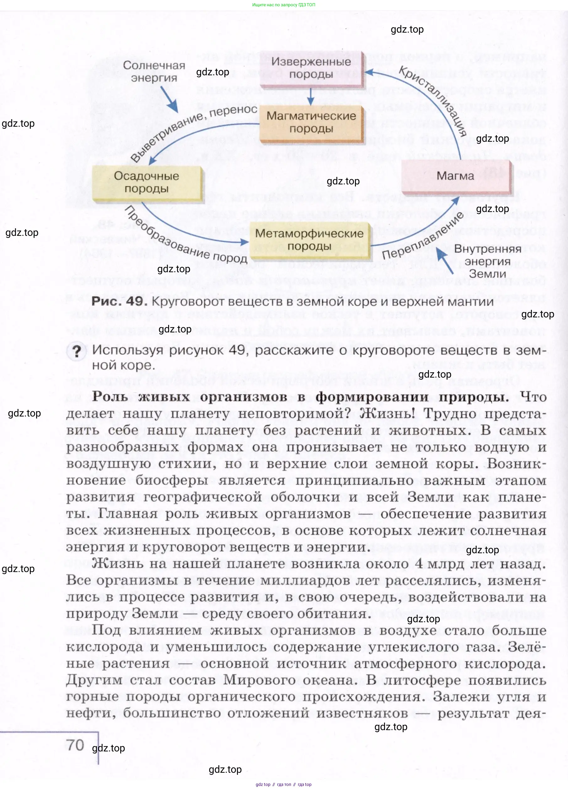 География, 7 класс Учебник, авторы: Коринская Валентина Александровна, Душина Ираида Владимировна, Щенев Владимир Андреевич, издательство Просвещение, Москва, 2022, зелёного цвета, страница 70