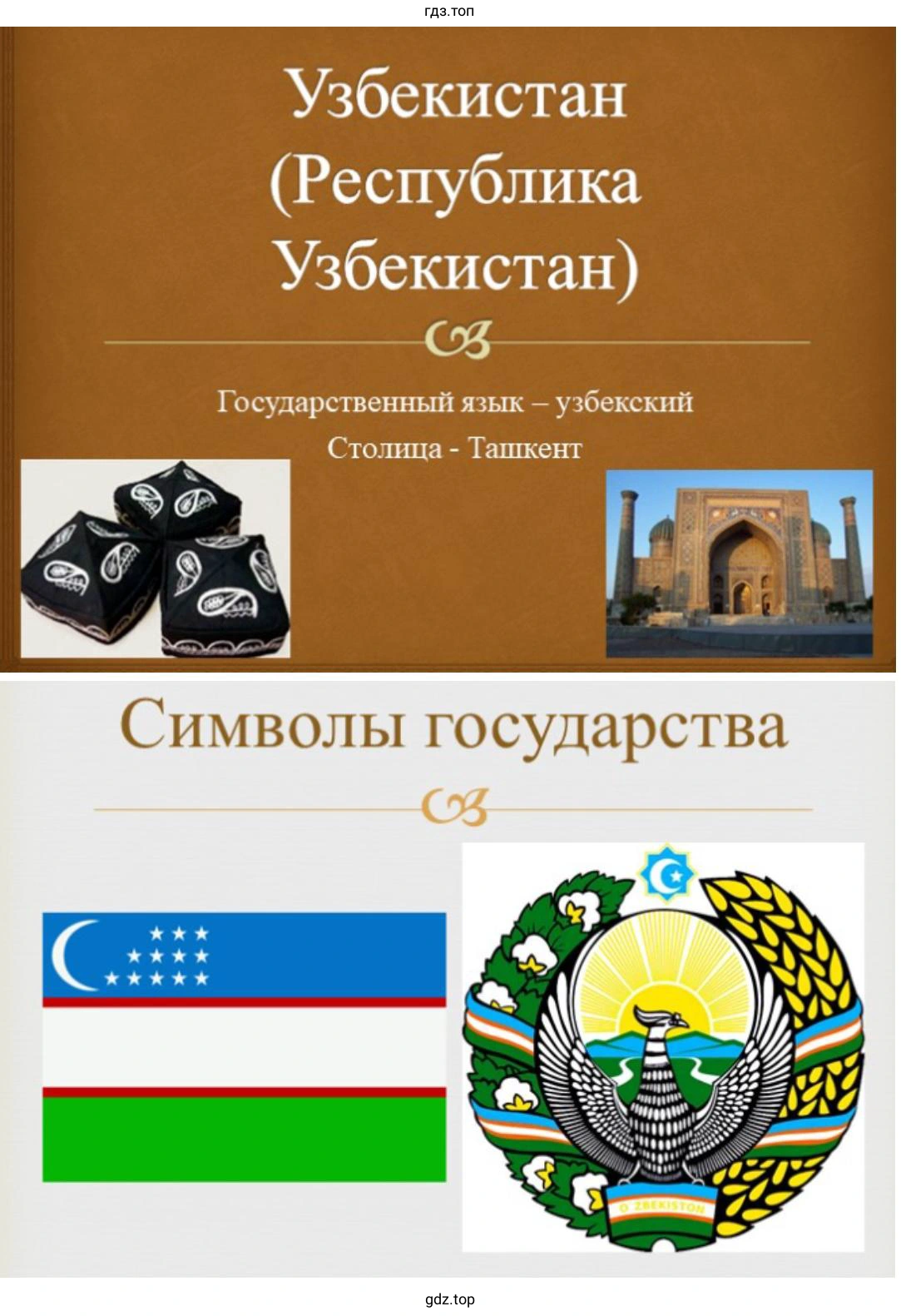 Презентация об одной из стран Центральной Азии «Узбекистан»