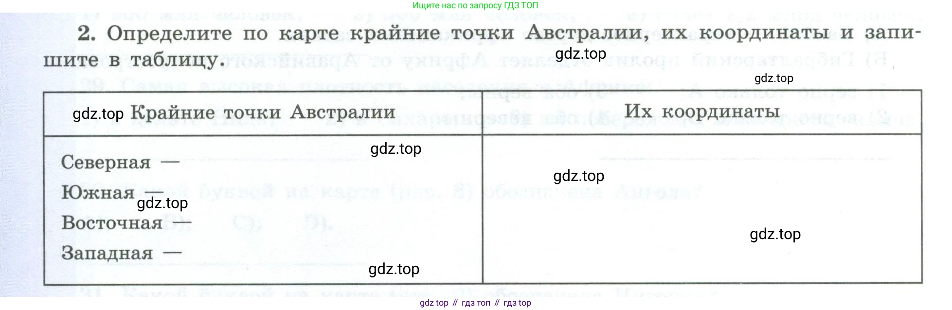 География, 7 класс Мой тренажёр, автор: Николина Вера Викторовна, издательство Просвещение, Москва, 2023, жёлтого цвета, страница 38, номер 2, Условие