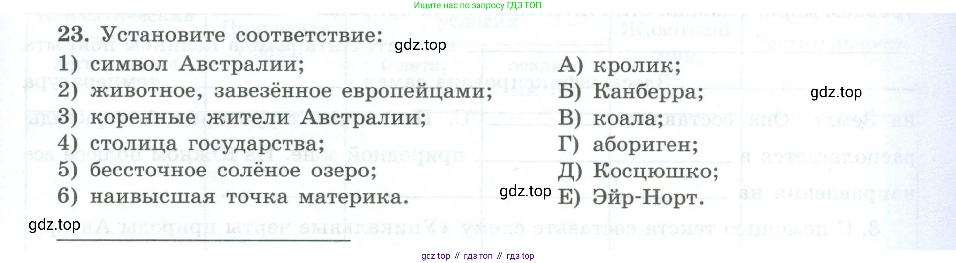 География, 7 класс Мой тренажёр, автор: Николина Вера Викторовна, издательство Просвещение, Москва, 2023, жёлтого цвета, страница 43, номер 23, Условие