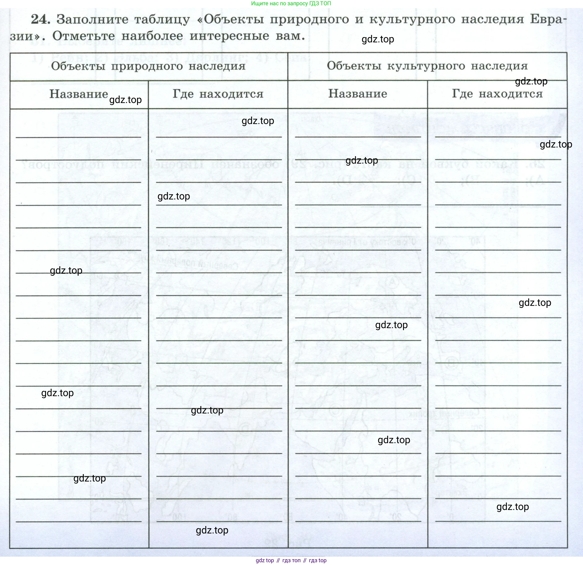 География, 7 класс Мой тренажёр, автор: Николина Вера Викторовна, издательство Просвещение, Москва, 2023, жёлтого цвета, страница 73, номер 24, Условие