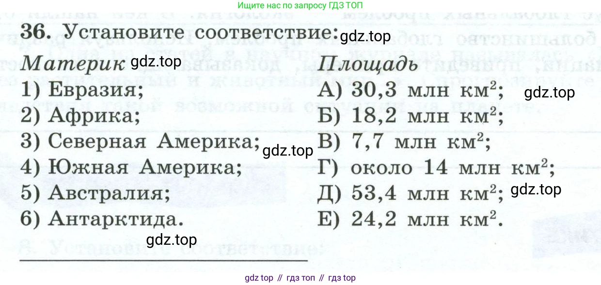 География, 7 класс Мой тренажёр, автор: Николина Вера Викторовна, издательство Просвещение, Москва, 2023, жёлтого цвета, страница 77, номер 36, Условие