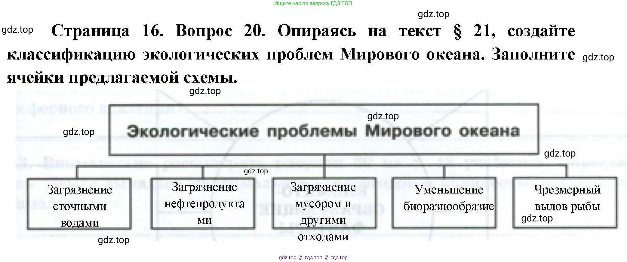 География, 7 класс Мой тренажёр, автор: Николина Вера Викторовна, издательство Просвещение, Москва, 2023, жёлтого цвета, страница 16, номер 20, Решение