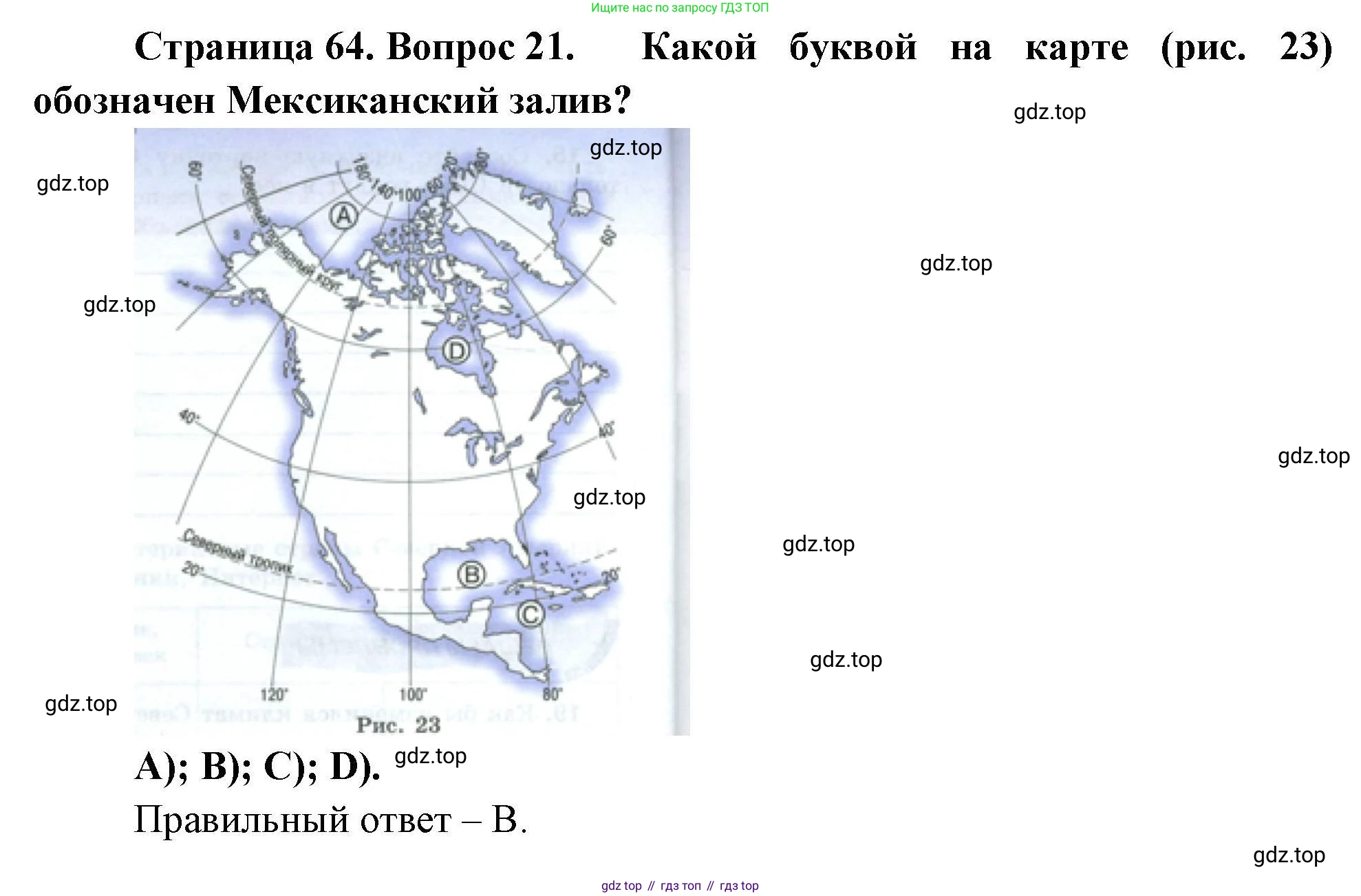 География, 7 класс Мой тренажёр, автор: Николина Вера Викторовна, издательство Просвещение, Москва, 2023, жёлтого цвета, страница 64, номер 21, Решение