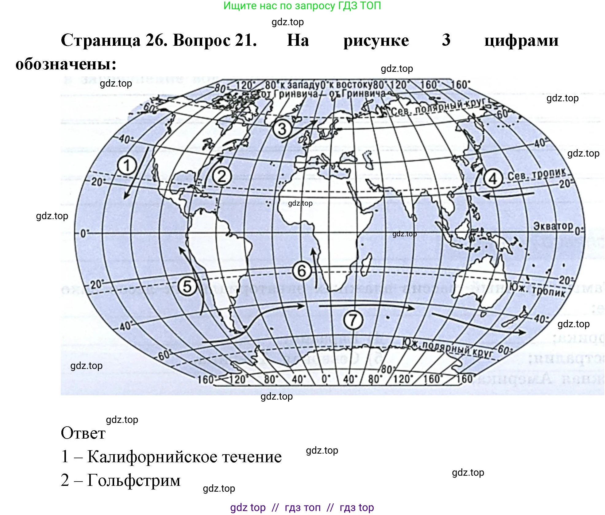 География, 7 класс Мой тренажёр, автор: Николина Вера Викторовна, издательство Просвещение, Москва, 2023, жёлтого цвета, страница 26, номер 21, Решение 2
