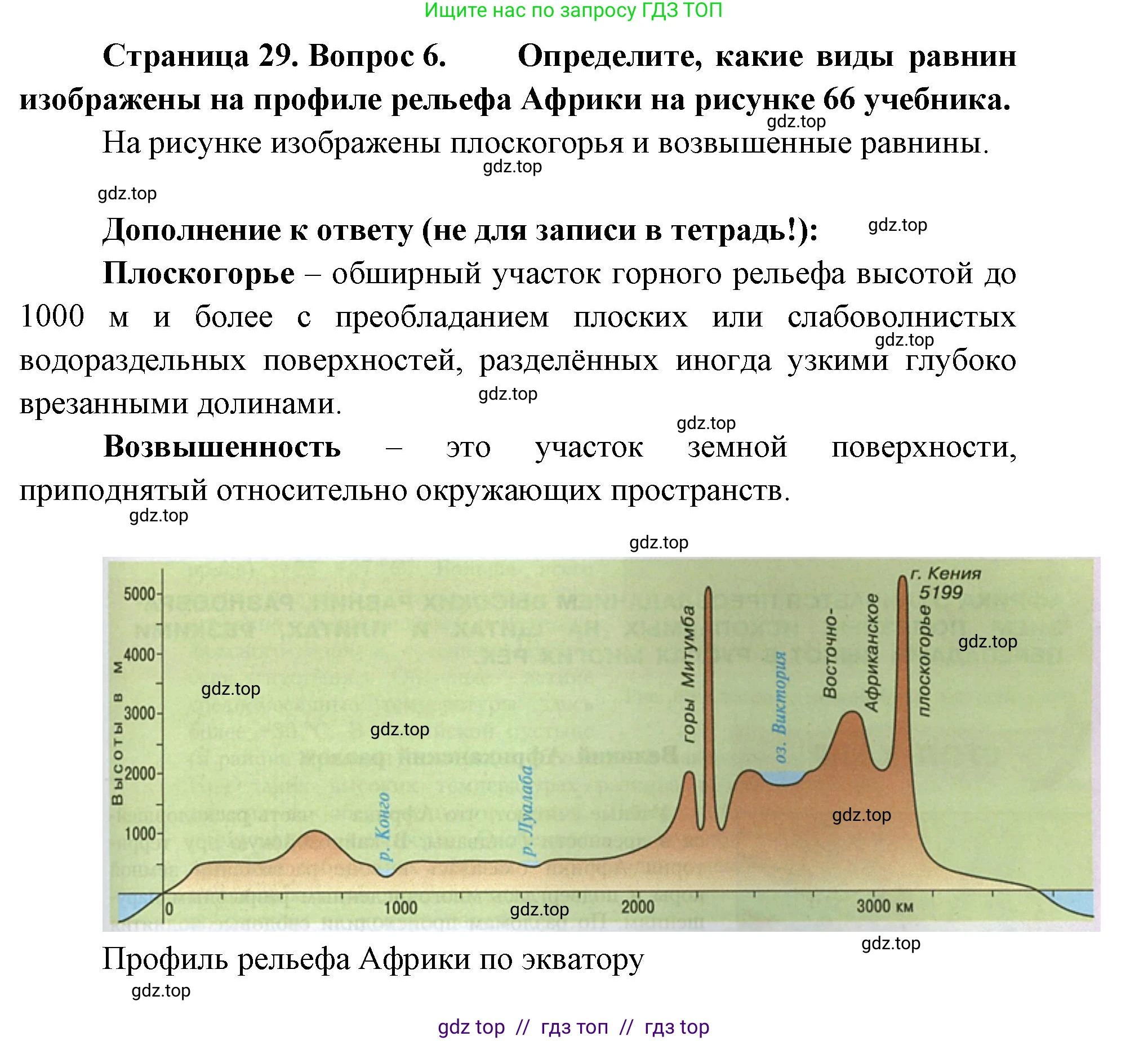 География, 7 класс Мой тренажёр, автор: Николина Вера Викторовна, издательство Просвещение, Москва, 2023, жёлтого цвета, страница 29, номер 6, Решение 2