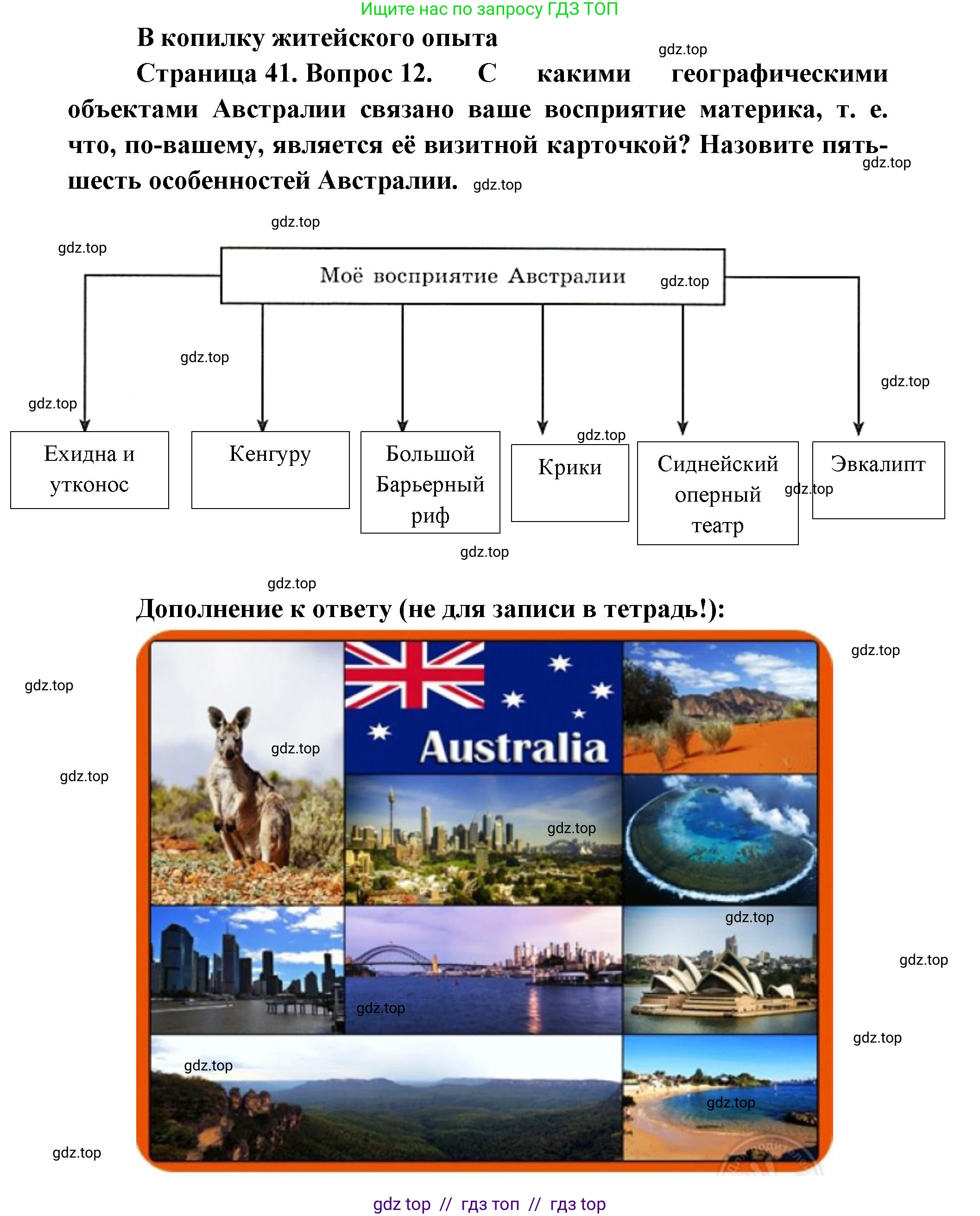 География, 7 класс Мой тренажёр, автор: Николина Вера Викторовна, издательство Просвещение, Москва, 2023, жёлтого цвета, страница 41, номер 12, Решение 2
