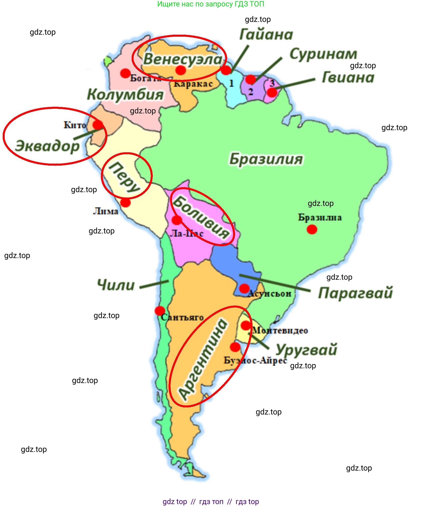 География, 7 класс Мой тренажёр, автор: Николина Вера Викторовна, издательство Просвещение, Москва, 2023, жёлтого цвета, страница 55, номер 30, Решение 2 (продолжение 2)