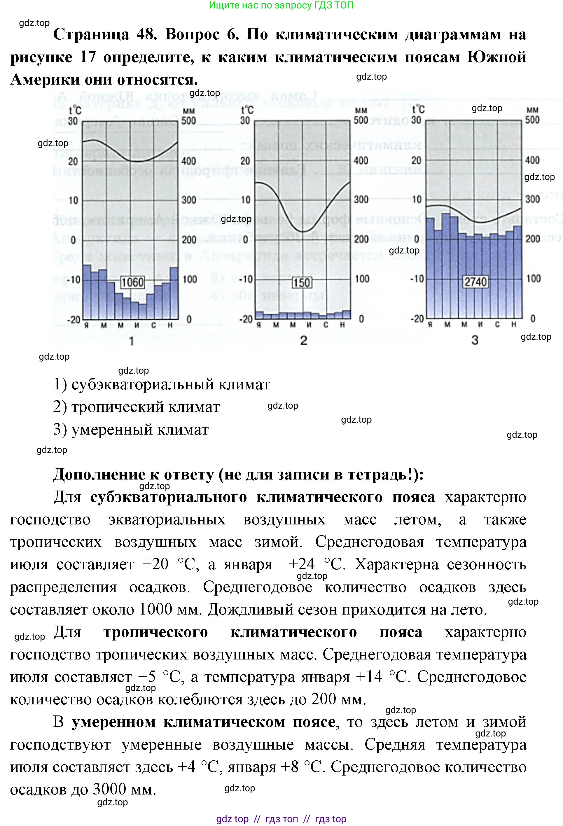 География, 7 класс Мой тренажёр, автор: Николина Вера Викторовна, издательство Просвещение, Москва, 2023, жёлтого цвета, страница 48, номер 6, Решение 2