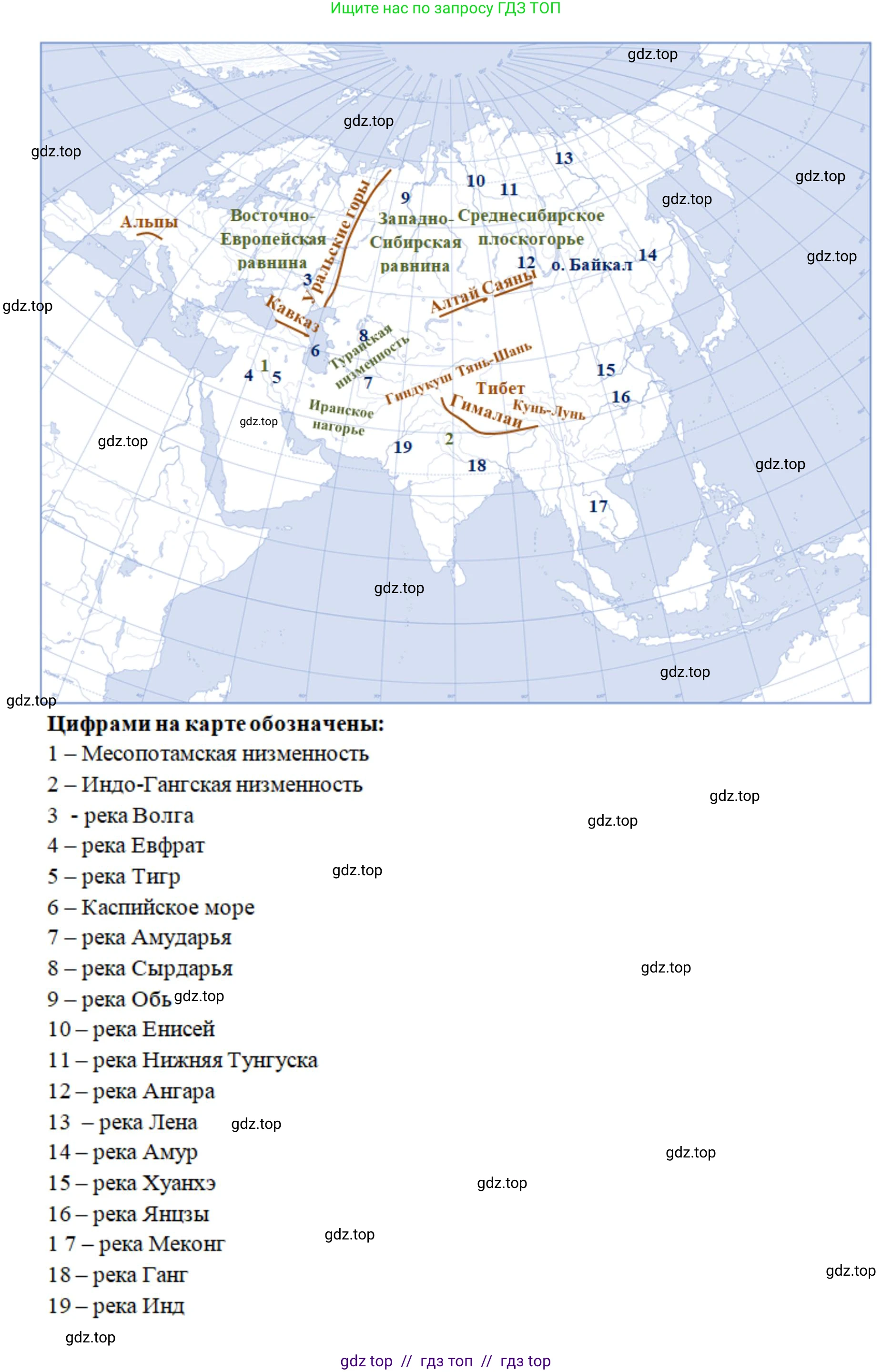 География, 7 класс Мой тренажёр, автор: Николина Вера Викторовна, издательство Просвещение, Москва, 2023, жёлтого цвета, страница 71, номер 19, Решение 2 (продолжение 2)