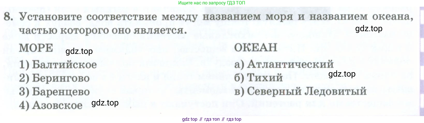 ГДЗ География, 8 класс Учебник, авторы: Домогацких Евгений Михайлович, Алексеевский Николай Иванович, издательство Русское слово, Москва, жёлтого цвета, страница 171, номер 8, Условие