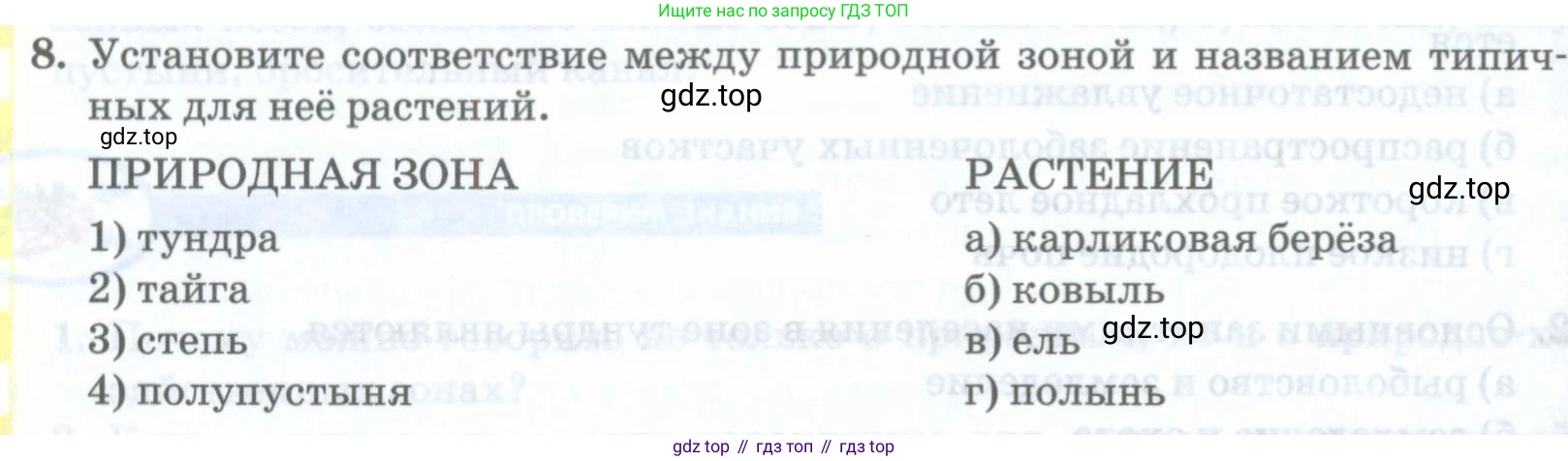 ГДЗ География, 8 класс Учебник, авторы: Домогацких Евгений Михайлович, Алексеевский Николай Иванович, издательство Русское слово, Москва, жёлтого цвета, страница 230, номер 8, Условие
