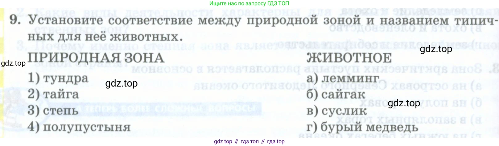ГДЗ География, 8 класс Учебник, авторы: Домогацких Евгений Михайлович, Алексеевский Николай Иванович, издательство Русское слово, Москва, жёлтого цвета, страница 230, номер 9, Условие