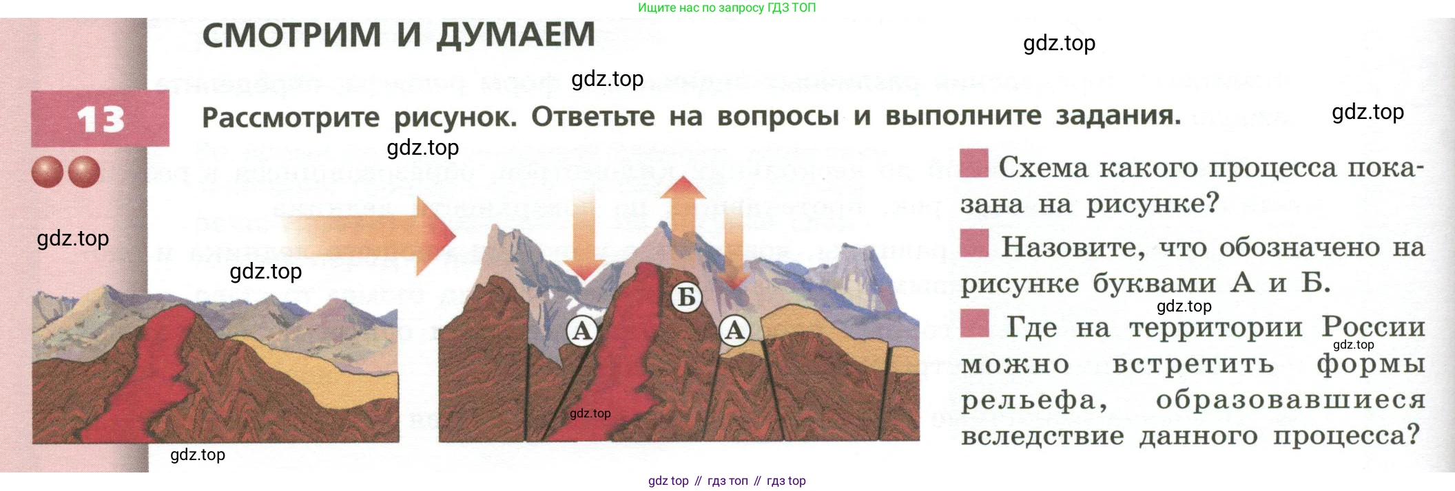 География, 8 класс Учебник, авторы: Дронов Виктор Павлович, Савельева Людмила Евгеньевна, издательство Просвещение, Москва, 2023, бирюзового цвета, страница 58, номер 13, Условие