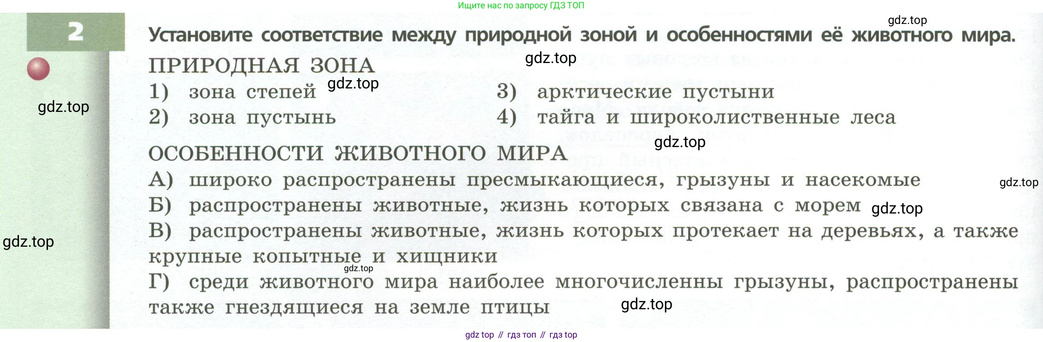 География, 8 класс Учебник, авторы: Дронов Виктор Павлович, Савельева Людмила Евгеньевна, издательство Просвещение, Москва, 2023, бирюзового цвета, страница 114, номер 2, Условие