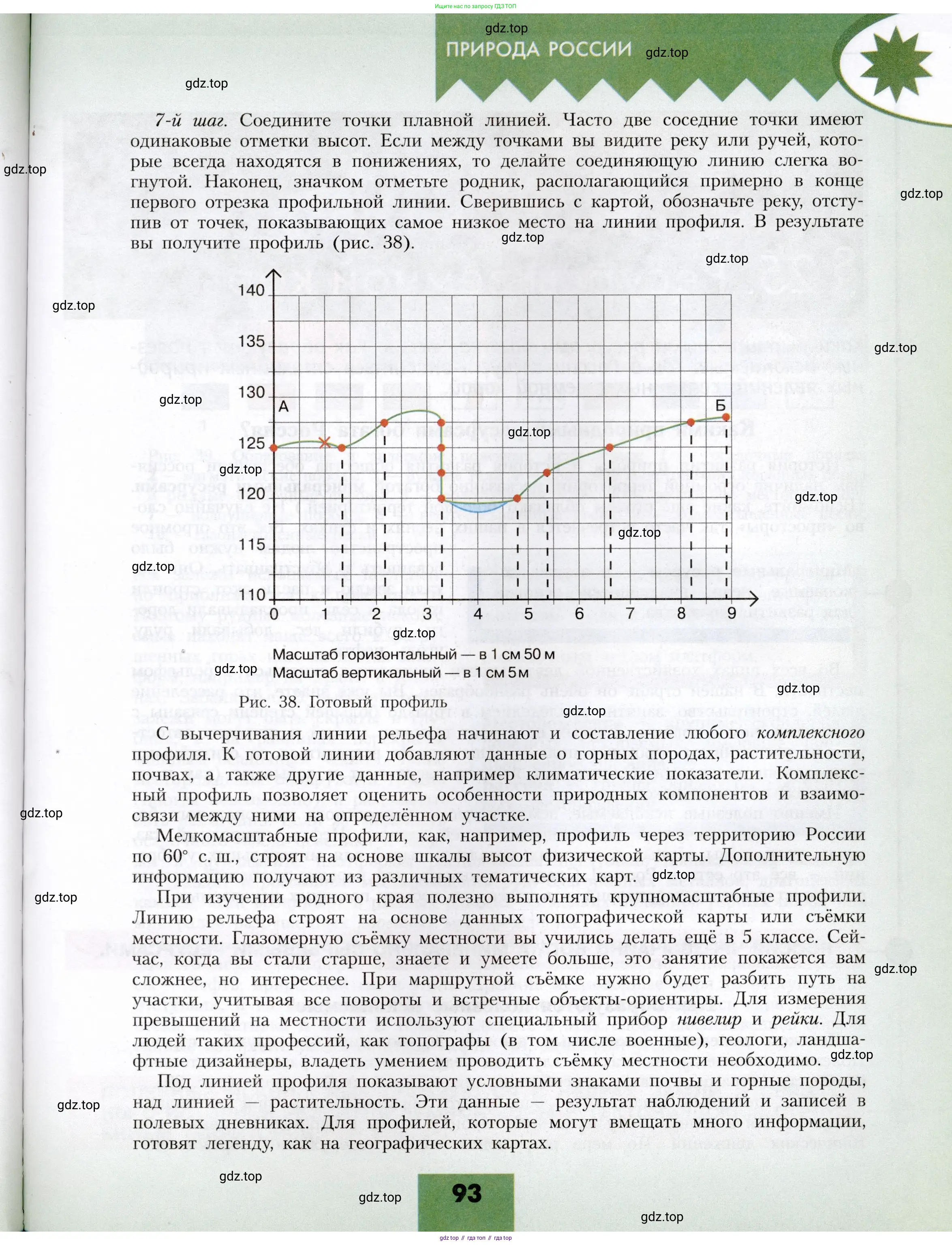 География, 8 класс Учебник, авторы: Алексеев Александр Иванович, Николина Вера Викторовна, Липкина Елена Карловна, Болысов Сергей Иванович, Кузнецова Галина Юрьевна, издательство Просвещение, Москва, 2023, жёлтого цвета, страница 93