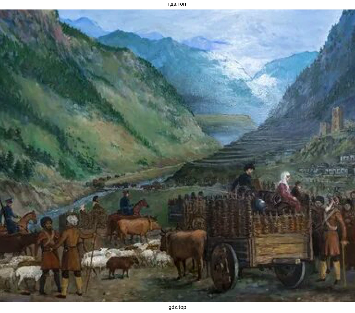 Рисунок 1. Каменное сооружение жителей Кавказа и стран Ближнего Востока.