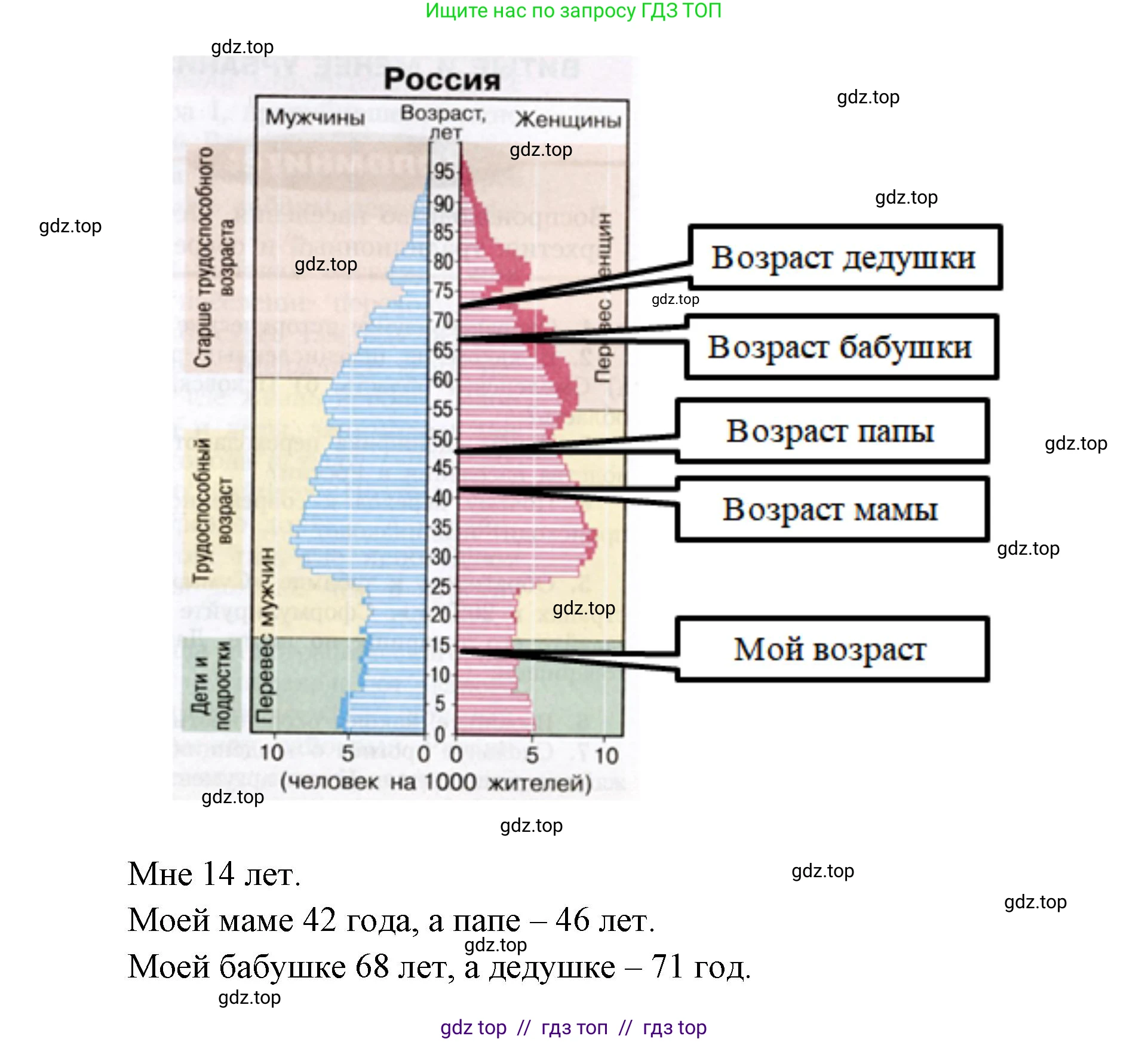 География, 8 класс Учебник, авторы: Алексеев Александр Иванович, Николина Вера Викторовна, Липкина Елена Карловна, Болысов Сергей Иванович, Кузнецова Галина Юрьевна, издательство Просвещение, Москва, 2023, жёлтого цвета, страница 47, номер 7, Решение2 (продолжение 2)