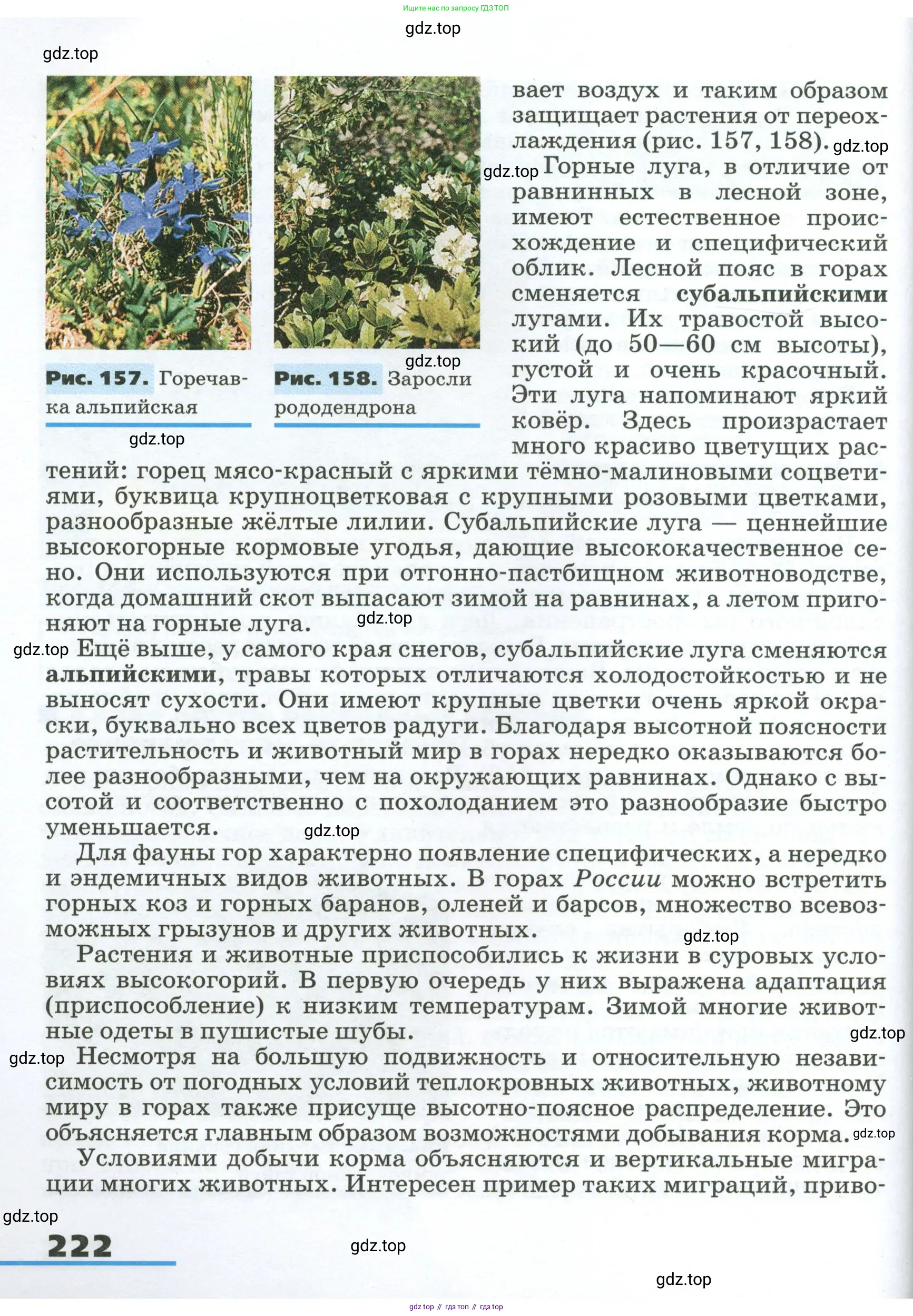География, 8 класс Учебник, авторы: Алексеев Александр Иванович, Низовцев Вячеслав Алексеевич, Ким Эльвира Васильевна, Кузнецова Галина Юрьевна, Лисенкова Галина Яковлевна, Сиротин Владимир Иванович, издательство Просвещение, Москва, 2023, белого цвета, страница 222