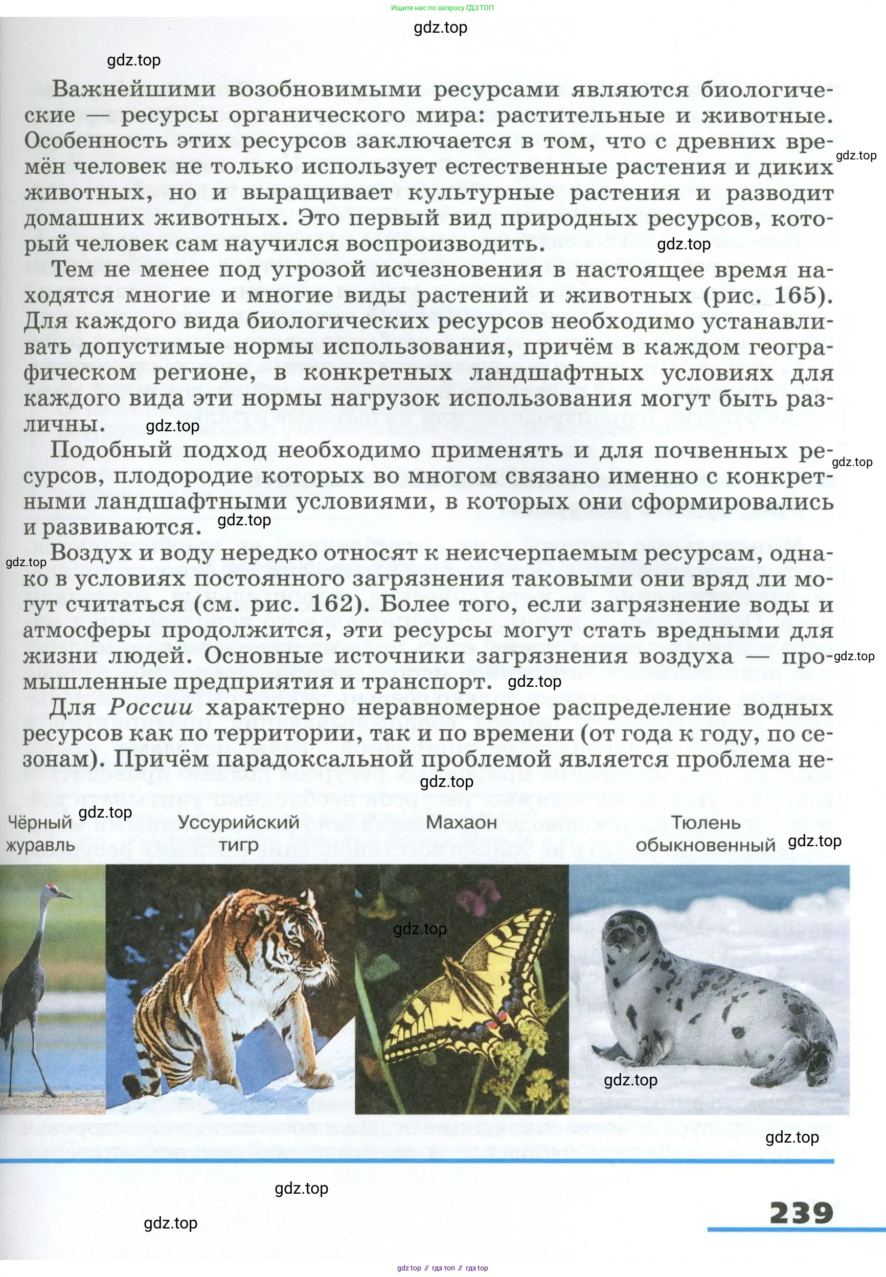 География, 8 класс Учебник, авторы: Алексеев Александр Иванович, Низовцев Вячеслав Алексеевич, Ким Эльвира Васильевна, Кузнецова Галина Юрьевна, Лисенкова Галина Яковлевна, Сиротин Владимир Иванович, издательство Просвещение, Москва, 2023, белого цвета, страница 239