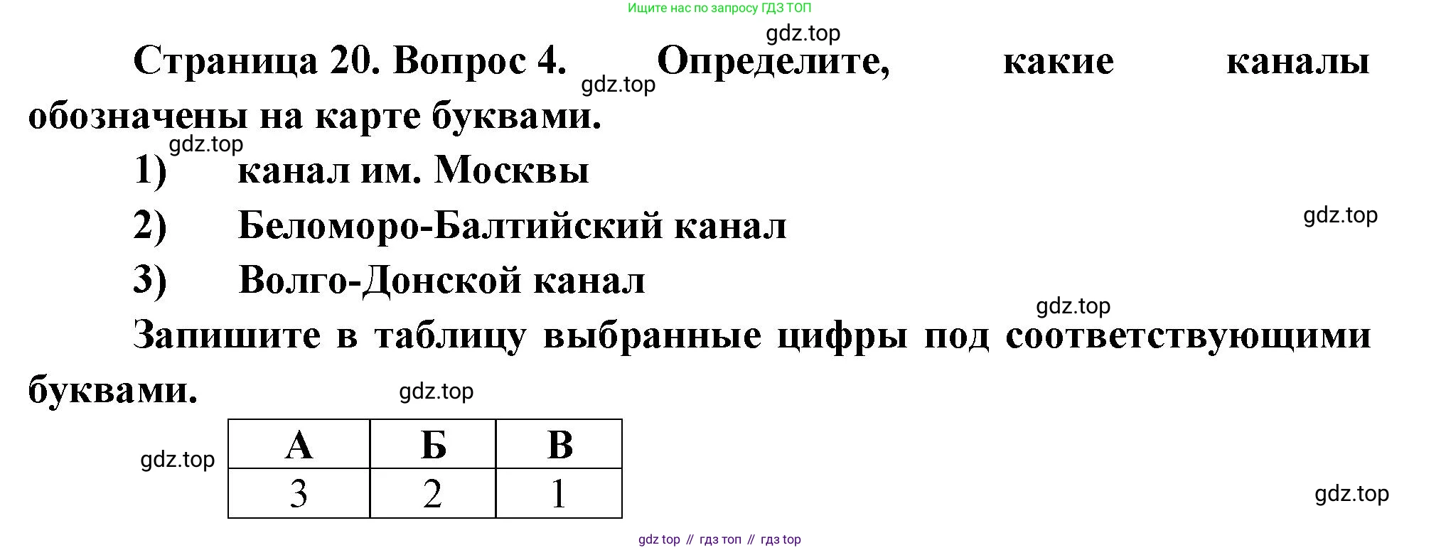 ГДЗ География, 8 класс Проверочные работы, авторы: Бондарева Мария Владимировна, Шидловский Игорь Михайлович, издательство Просвещение, Москва, 2023, жёлтого цвета, страница 20, номер 4, Решение