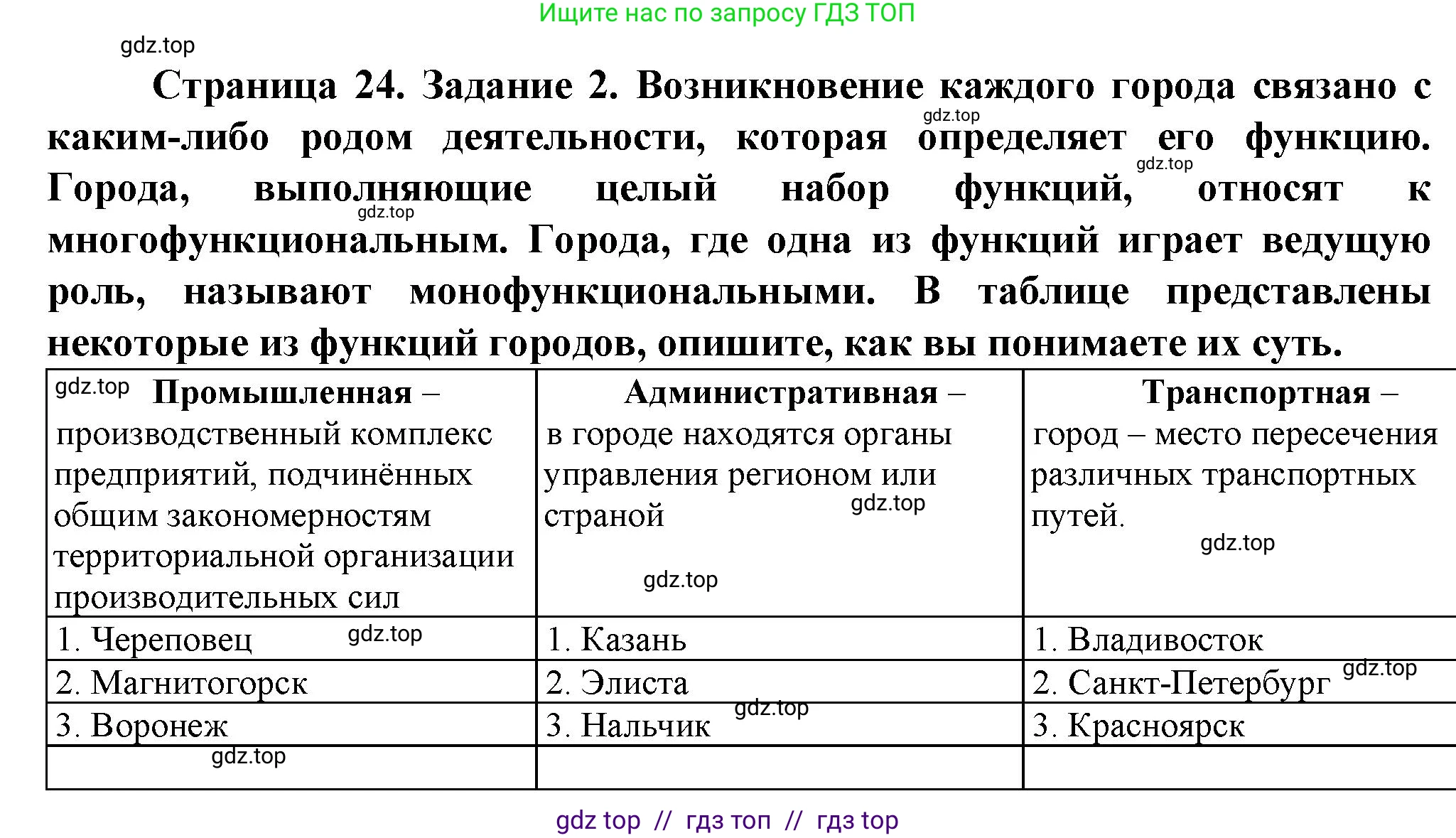 География, 8 класс Практические работы, автор: Дубинина Софья Петровна, издательство Просвещение, Москва, 2023, жёлтого цвета, страница 25, номер 2, Решение 2