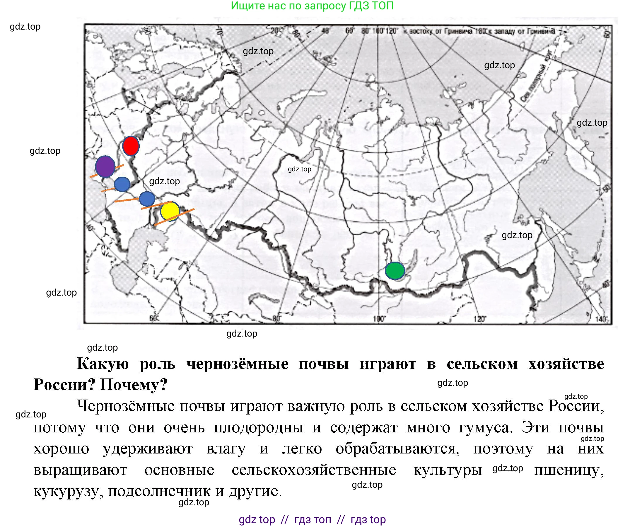 География, 8 класс Практические работы, автор: Дубинина Софья Петровна, издательство Просвещение, Москва, 2023, жёлтого цвета, страница 40, номер 2, Решение 2 (продолжение 3)