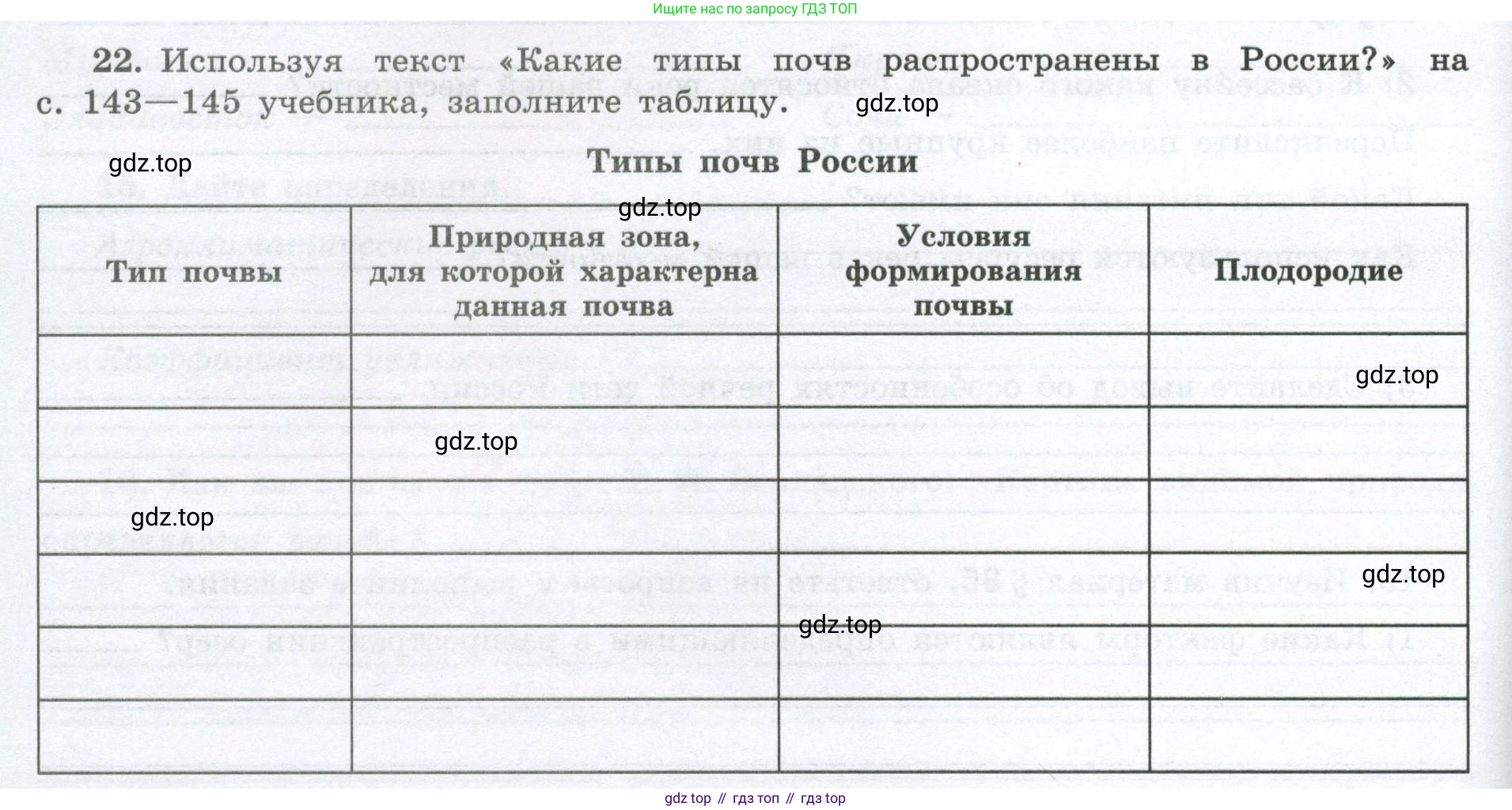 География, 8 класс Мой тренажёр, автор: Николина Вера Викторовна, издательство Просвещение, Москва, 2023, жёлтого цвета, страница 40, номер 22, Условие