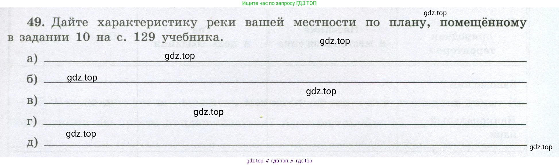 География, 8 класс Мой тренажёр, автор: Николина Вера Викторовна, издательство Просвещение, Москва, 2023, жёлтого цвета, страница 49, номер 49, Условие