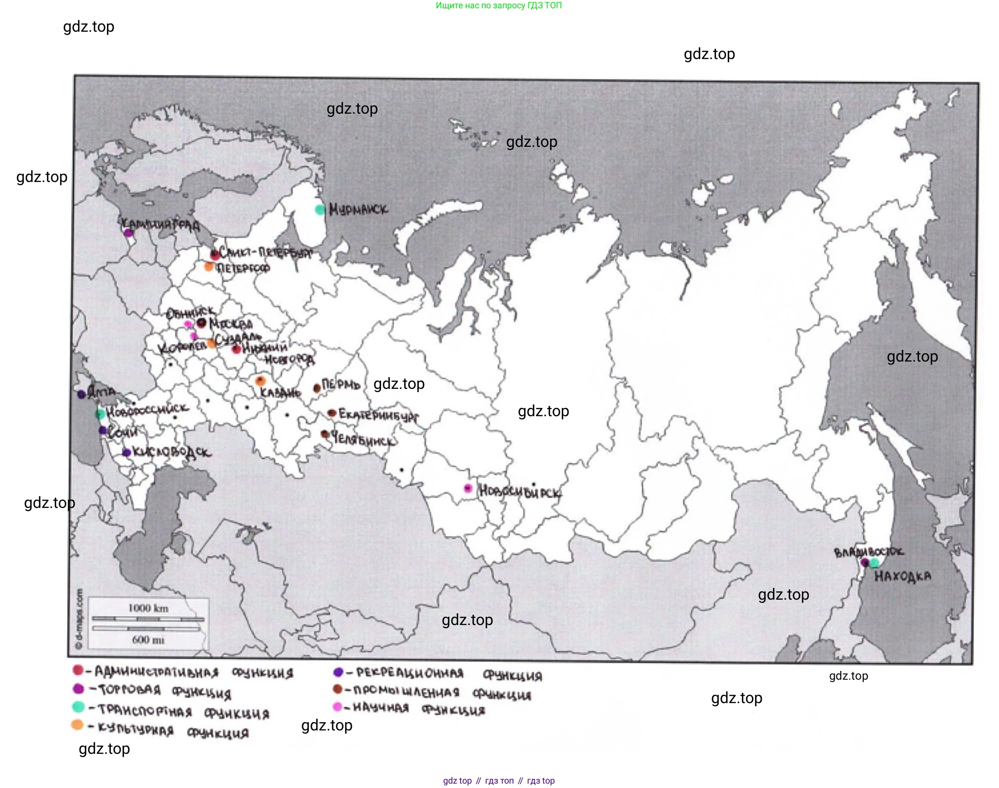 География, 8 класс Мой тренажёр, автор: Николина Вера Викторовна, издательство Просвещение, Москва, 2023, жёлтого цвета, страница 20, номер 18, Решение