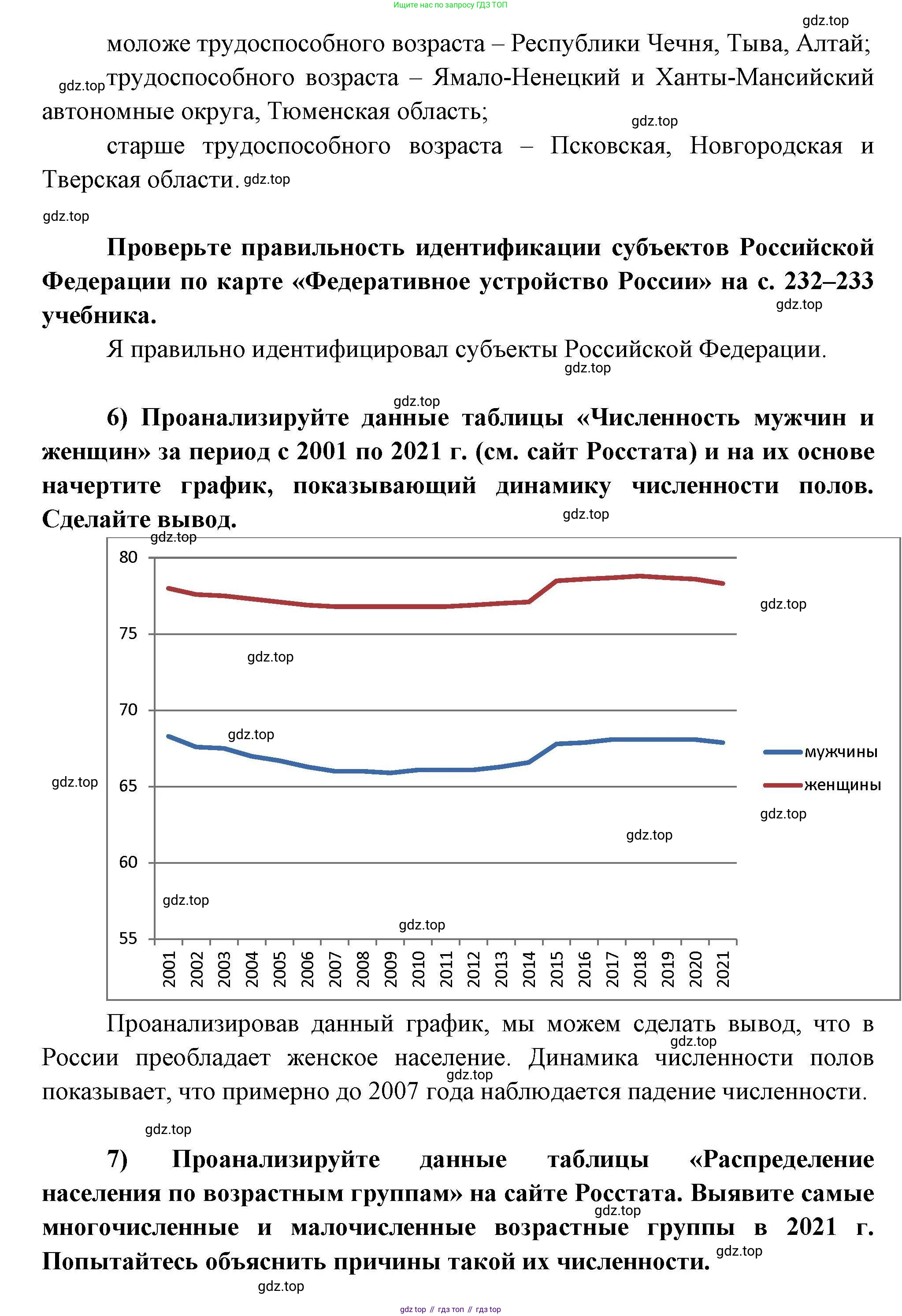 География, 8 класс Мой тренажёр, автор: Николина Вера Викторовна, издательство Просвещение, Москва, 2023, жёлтого цвета, страница 16, номер 8, Решение (продолжение 2)