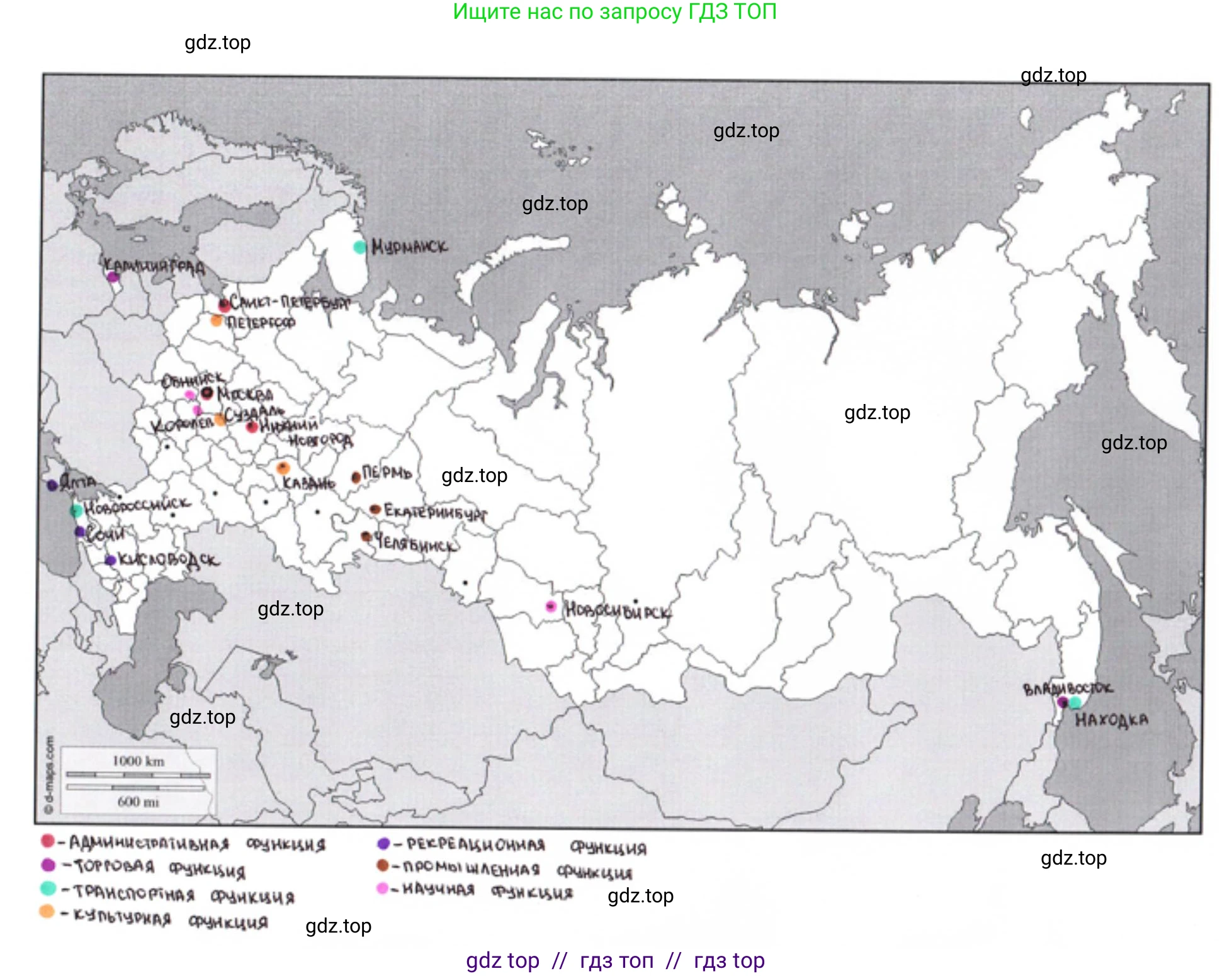 География, 8 класс Мой тренажёр, автор: Николина Вера Викторовна, издательство Просвещение, Москва, 2023, жёлтого цвета, страница 20, номер 18, Решение 2 (продолжение 2)