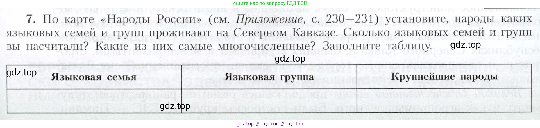География, 9 класс Учебник, авторы: Алексеев Александр Иванович, Николина Вера Викторовна, Липкина Елена Карловна, Болысов Сергей Иванович, Кузнецова Галина Юрьевна, издательство Просвещение, Москва, 2023, жёлтого цвета, страница 141, номер 7, Условие
