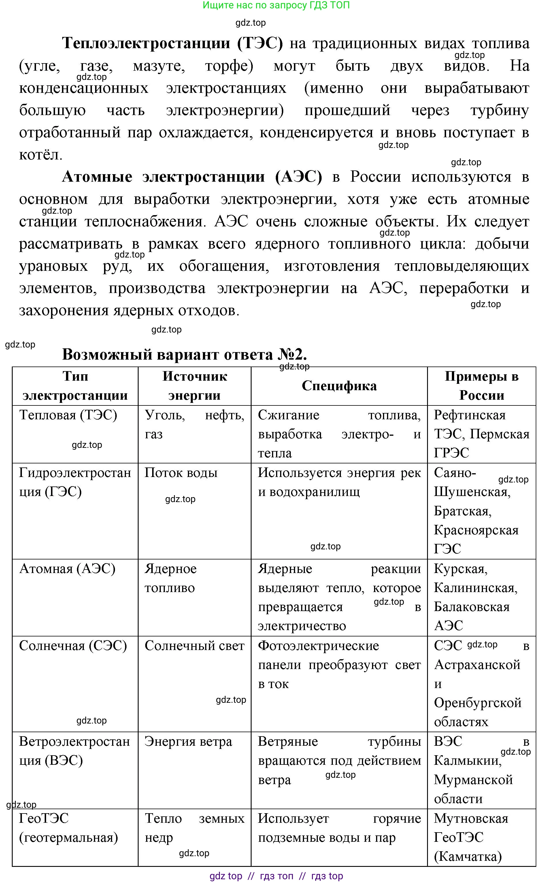 География, 9 класс Учебник, авторы: Алексеев Александр Иванович, Николина Вера Викторовна, Липкина Елена Карловна, Болысов Сергей Иванович, Кузнецова Галина Юрьевна, издательство Просвещение, Москва, 2023, жёлтого цвета, страница 29, номер 2, Решение 2 (продолжение 2)