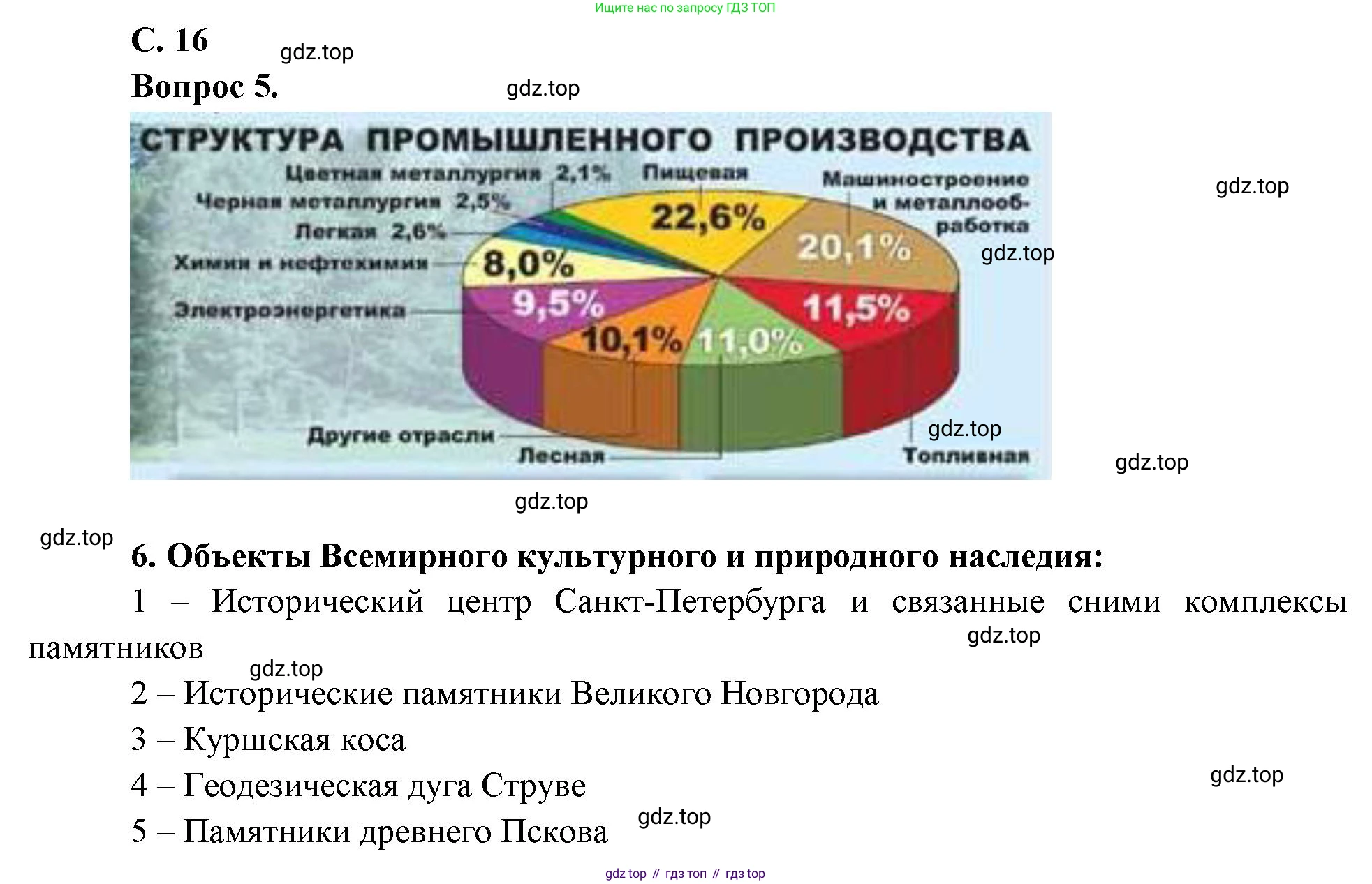 География, 9 класс Контурные карты, автор: Таможняя Елена Александровна, издательство Просвещение, Москва, 2021, голубого цвета, страница 16, Решение (продолжение 2)