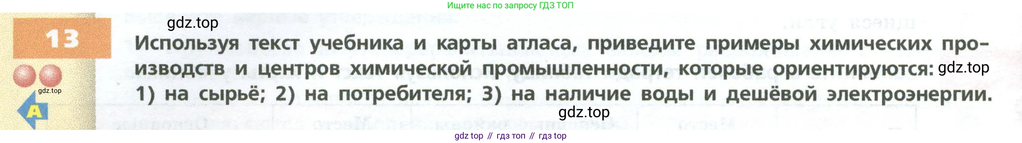 ГДЗ География, 9 класс Учебник, авторы: Дронов Виктор Павлович, Савельева Людмила Евгеньевна, издательство Просвещение, Москва, 2023, бирюзового цвета, страница 58, номер 13, Условие