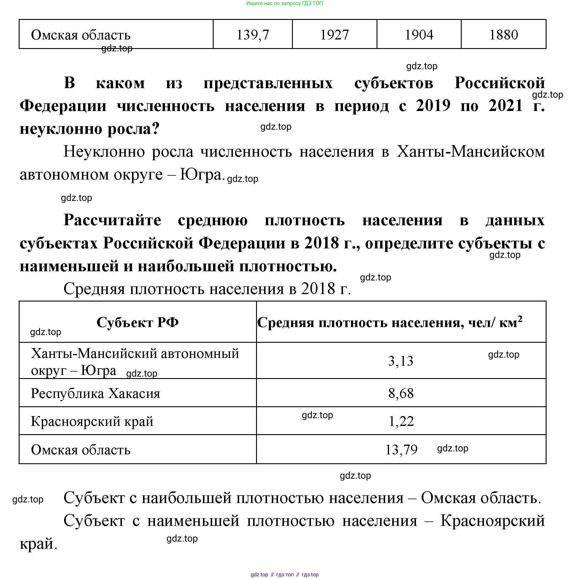 ГДЗ География, 9 класс Учебник, авторы: Дронов Виктор Павлович, Савельева Людмила Евгеньевна, издательство Просвещение, Москва, 2023, бирюзового цвета, страница 215, номер 18, Решение (продолжение 2)