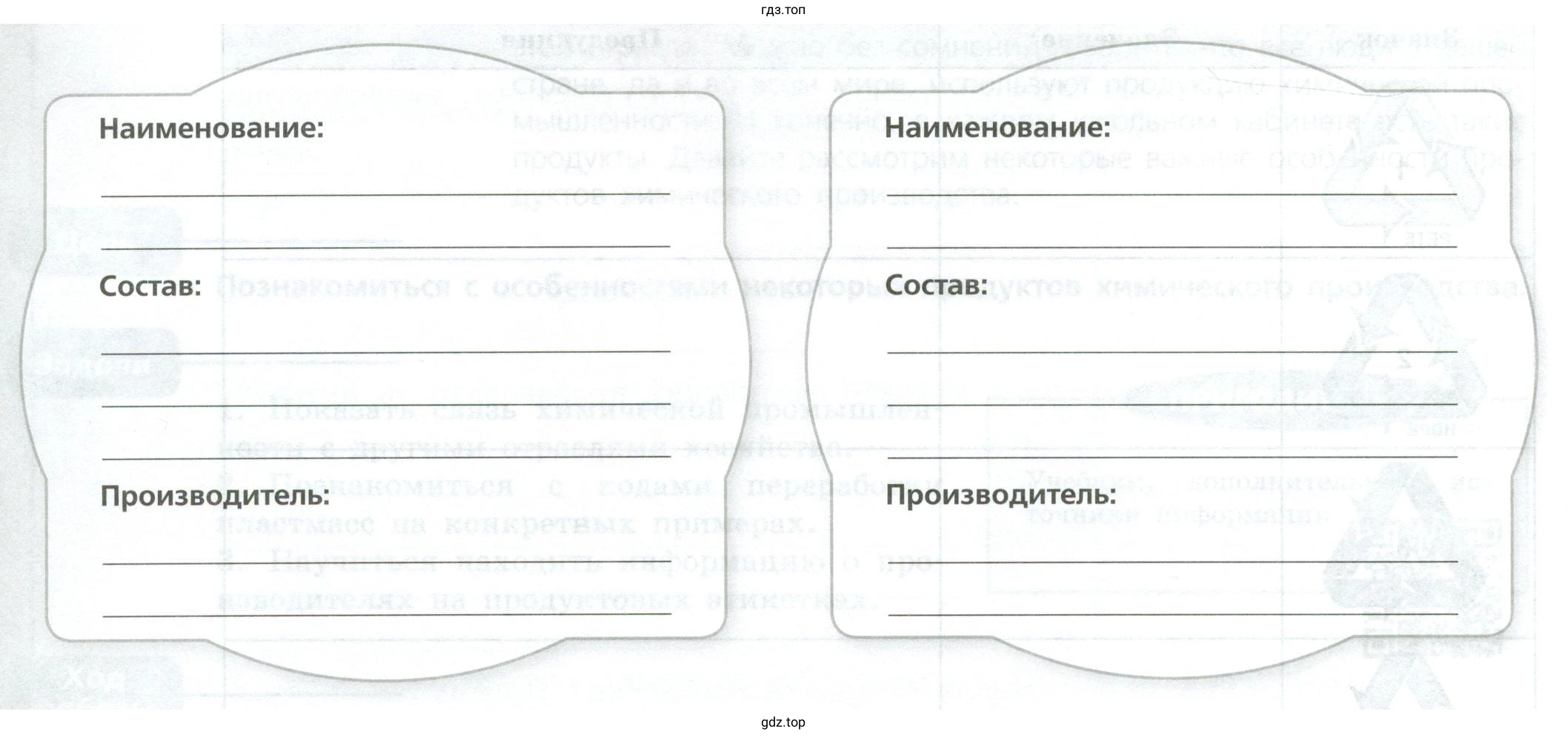 Рисунок 1. Косметические средства и канцелярские принадлежности